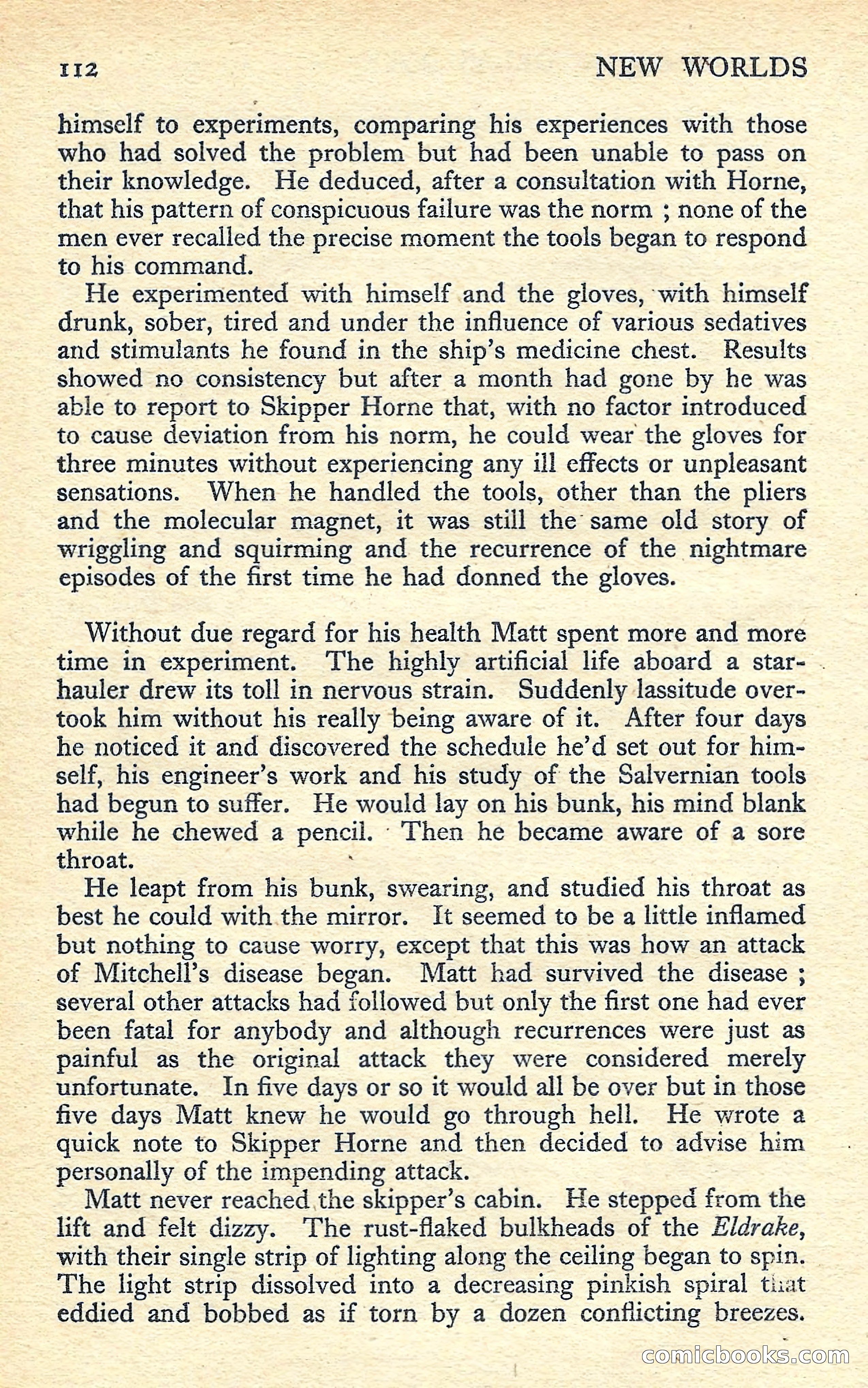 New Worlds Science Fiction No. 57 — page 114 of 132