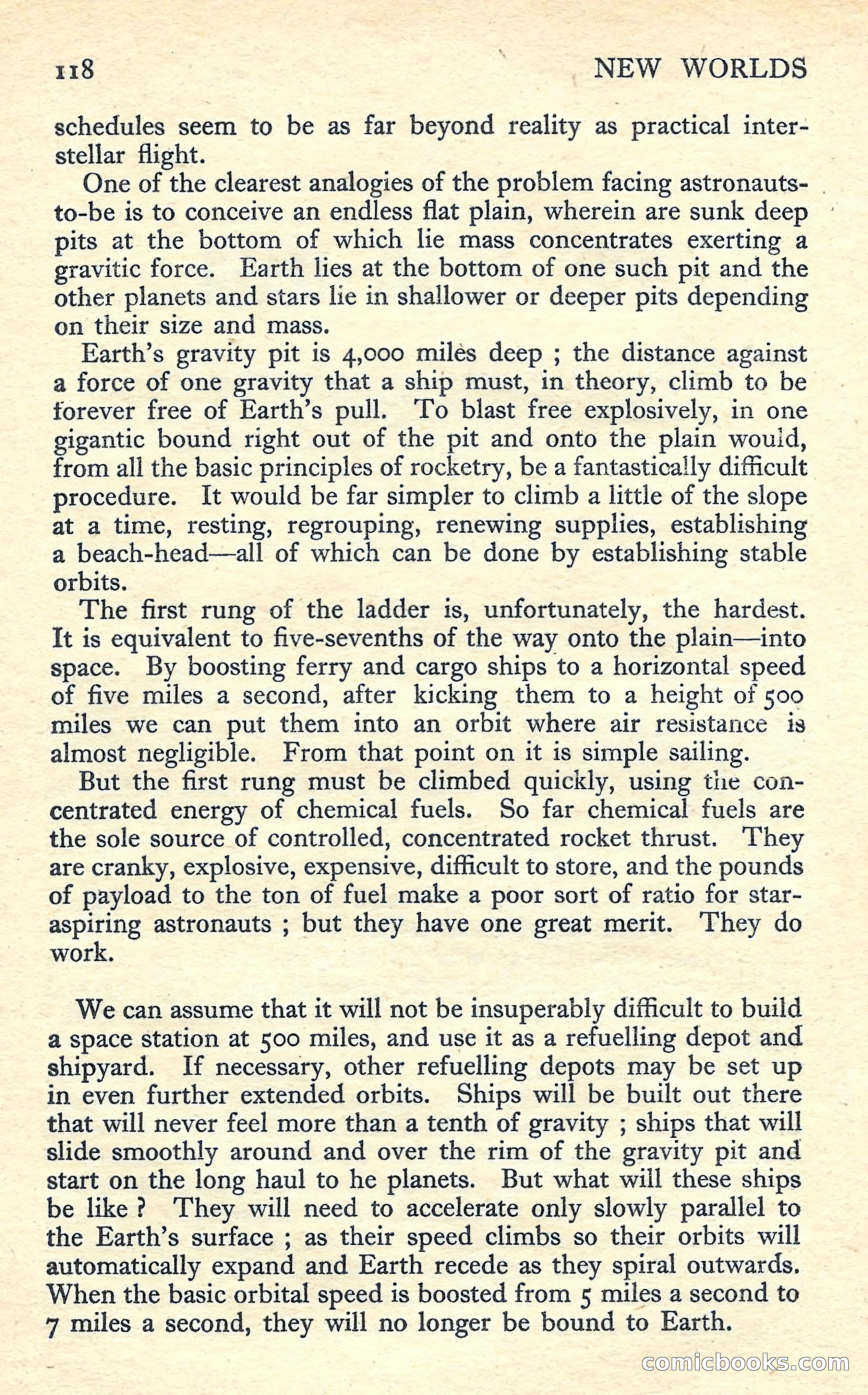New Worlds Science Fiction No. 57 — page 120 of 132