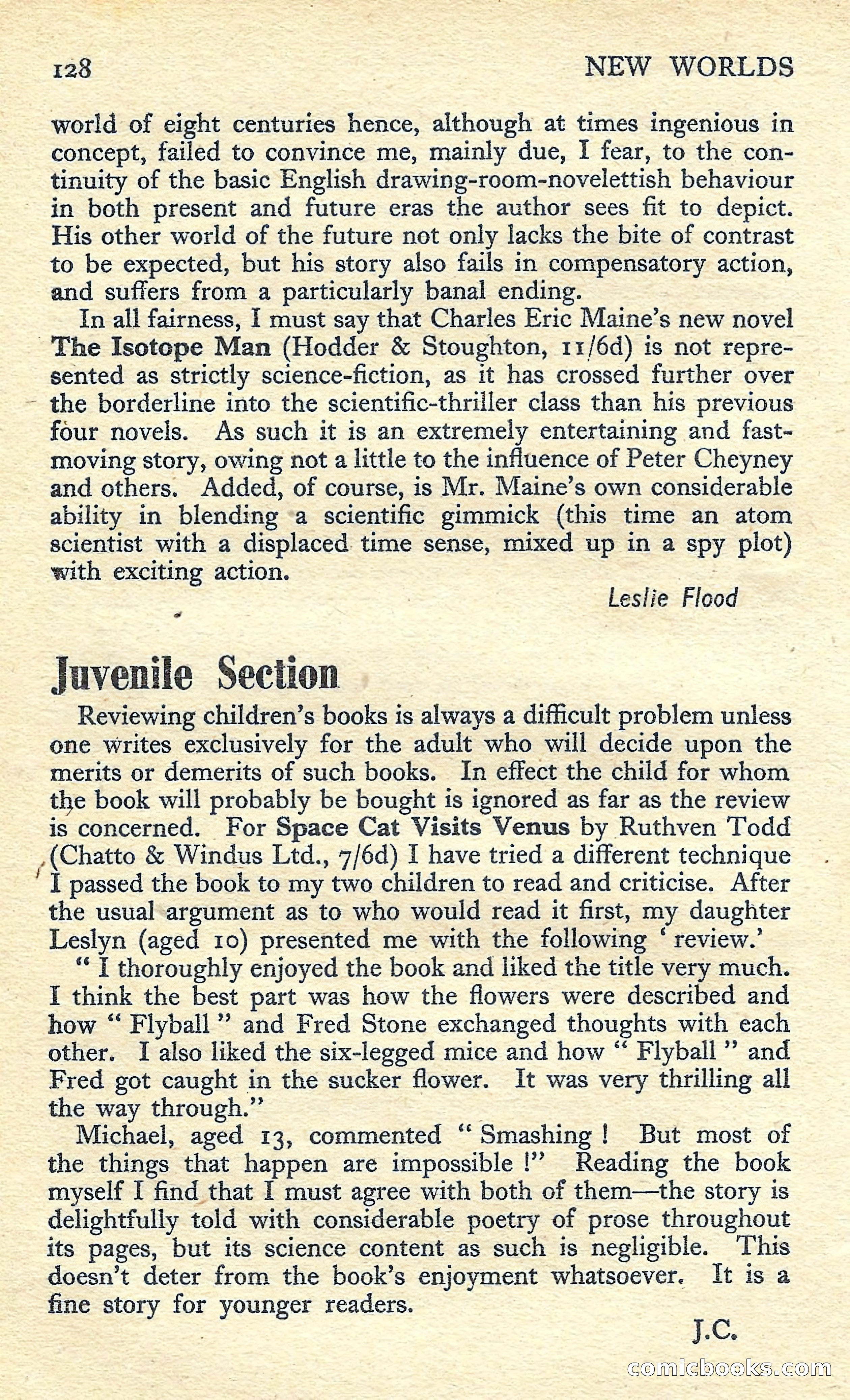 New Worlds Science Fiction No. 57 — page 130 of 132