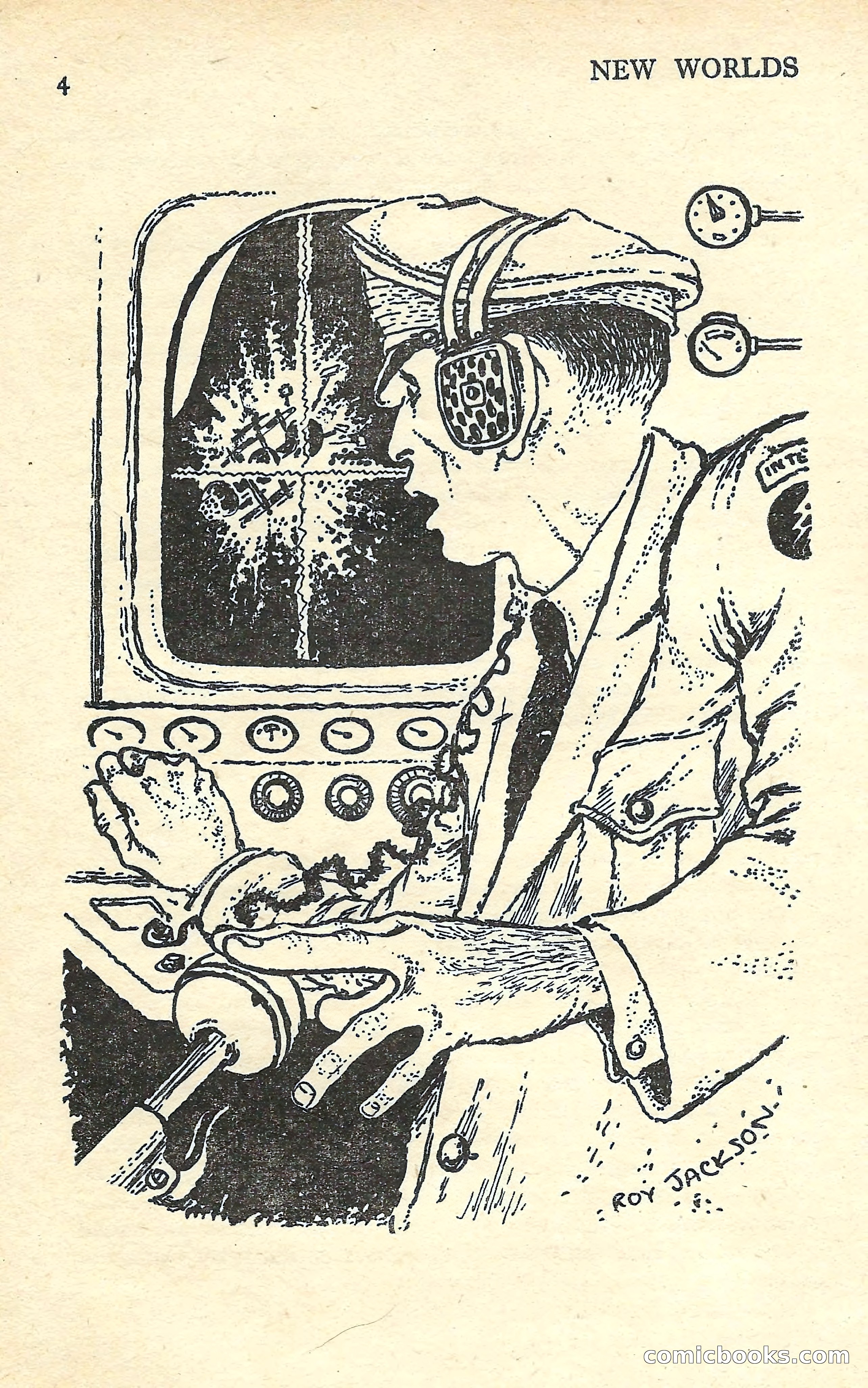 New Worlds Science Fiction No. 58 — page 6 of 132