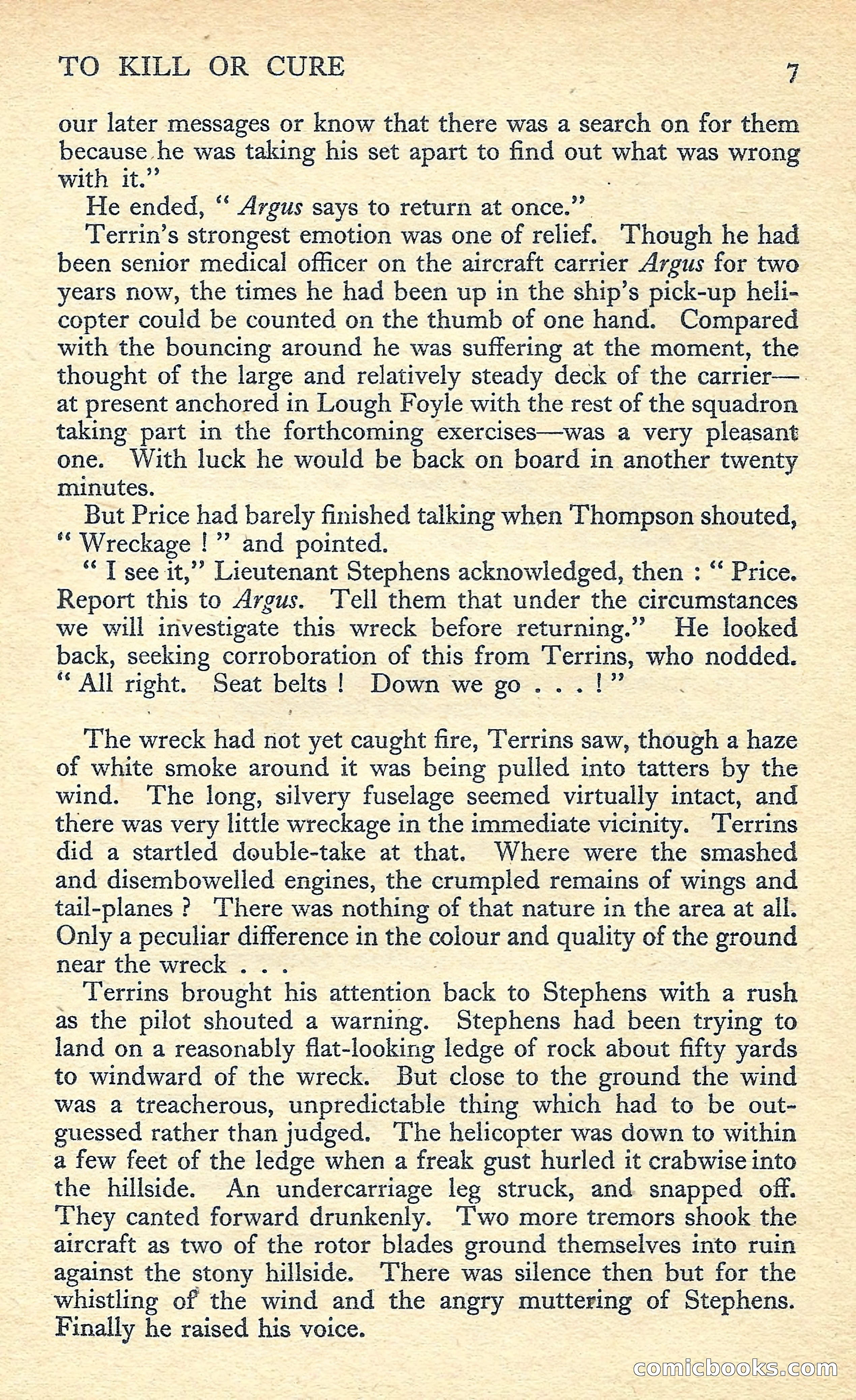 New Worlds Science Fiction No. 58 — page 9 of 132