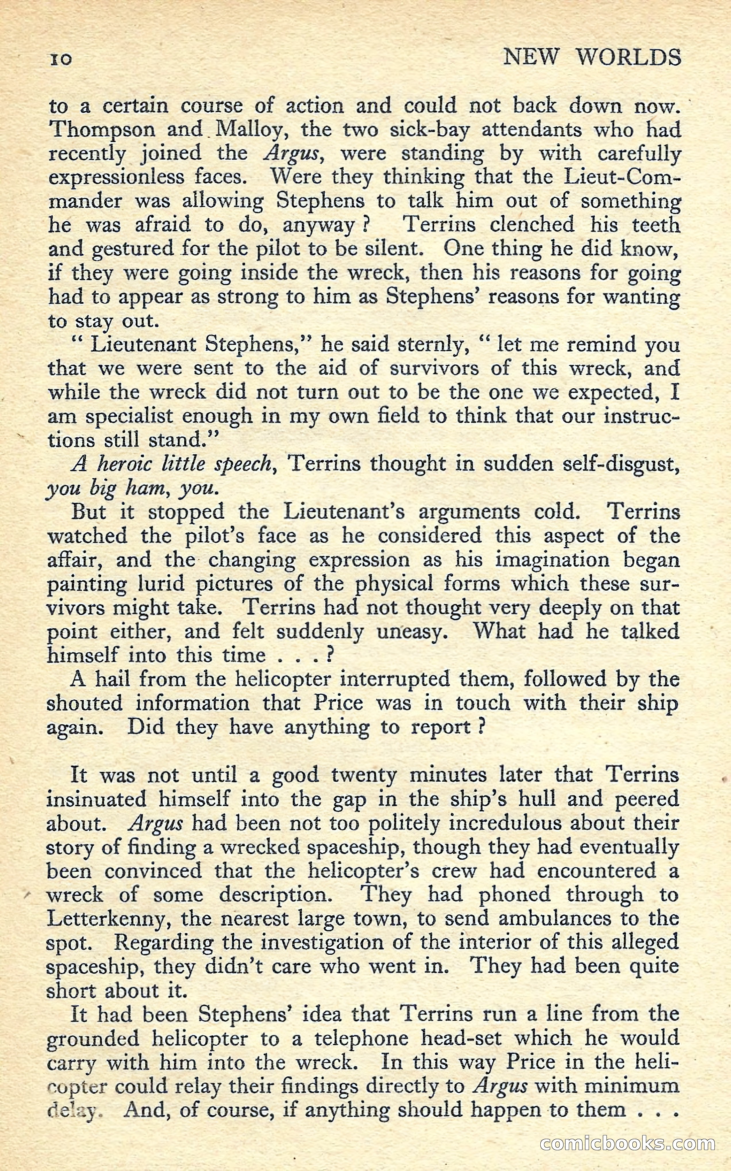 New Worlds Science Fiction No. 58 — page 12 of 132