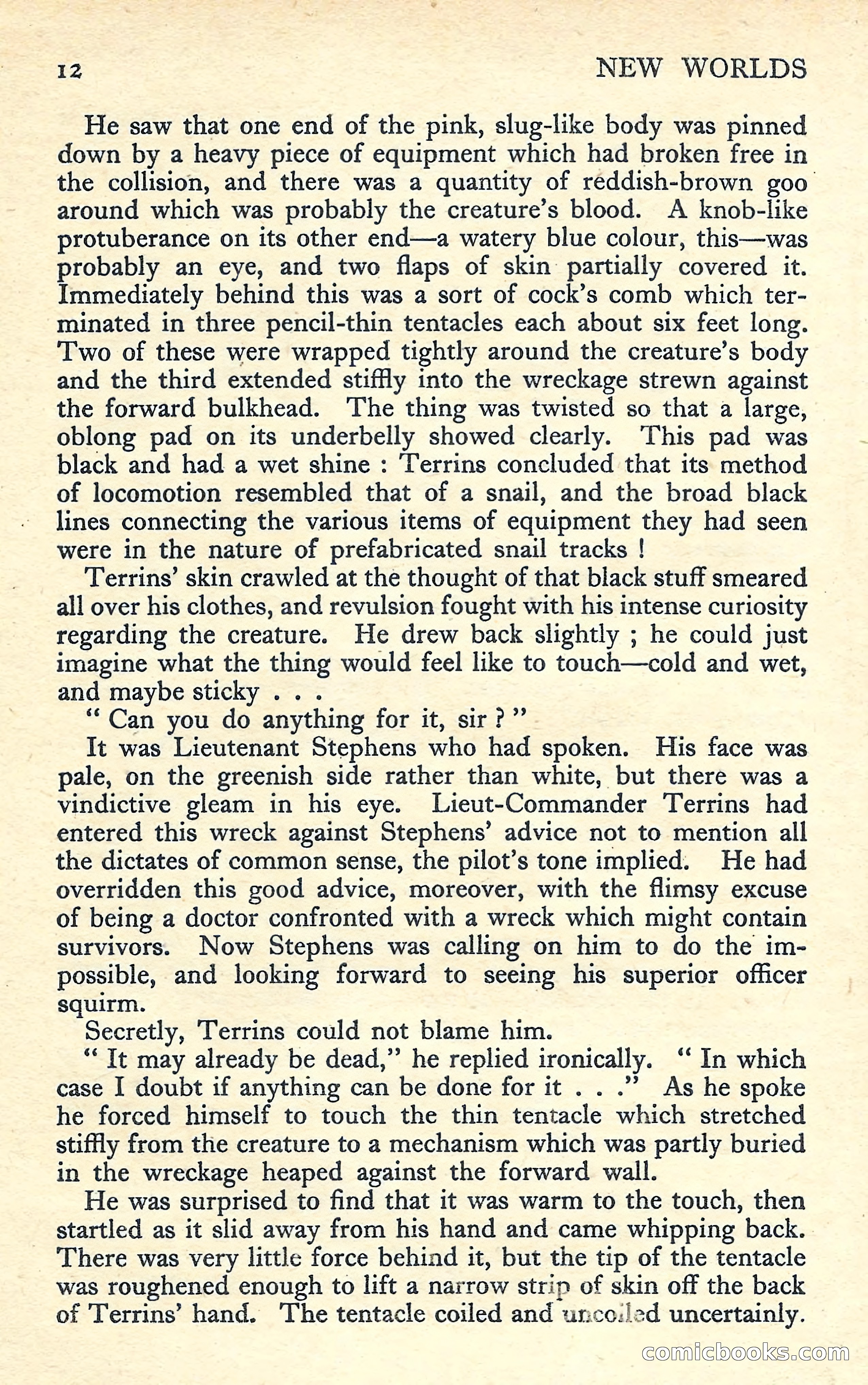 New Worlds Science Fiction No. 58 — page 14 of 132