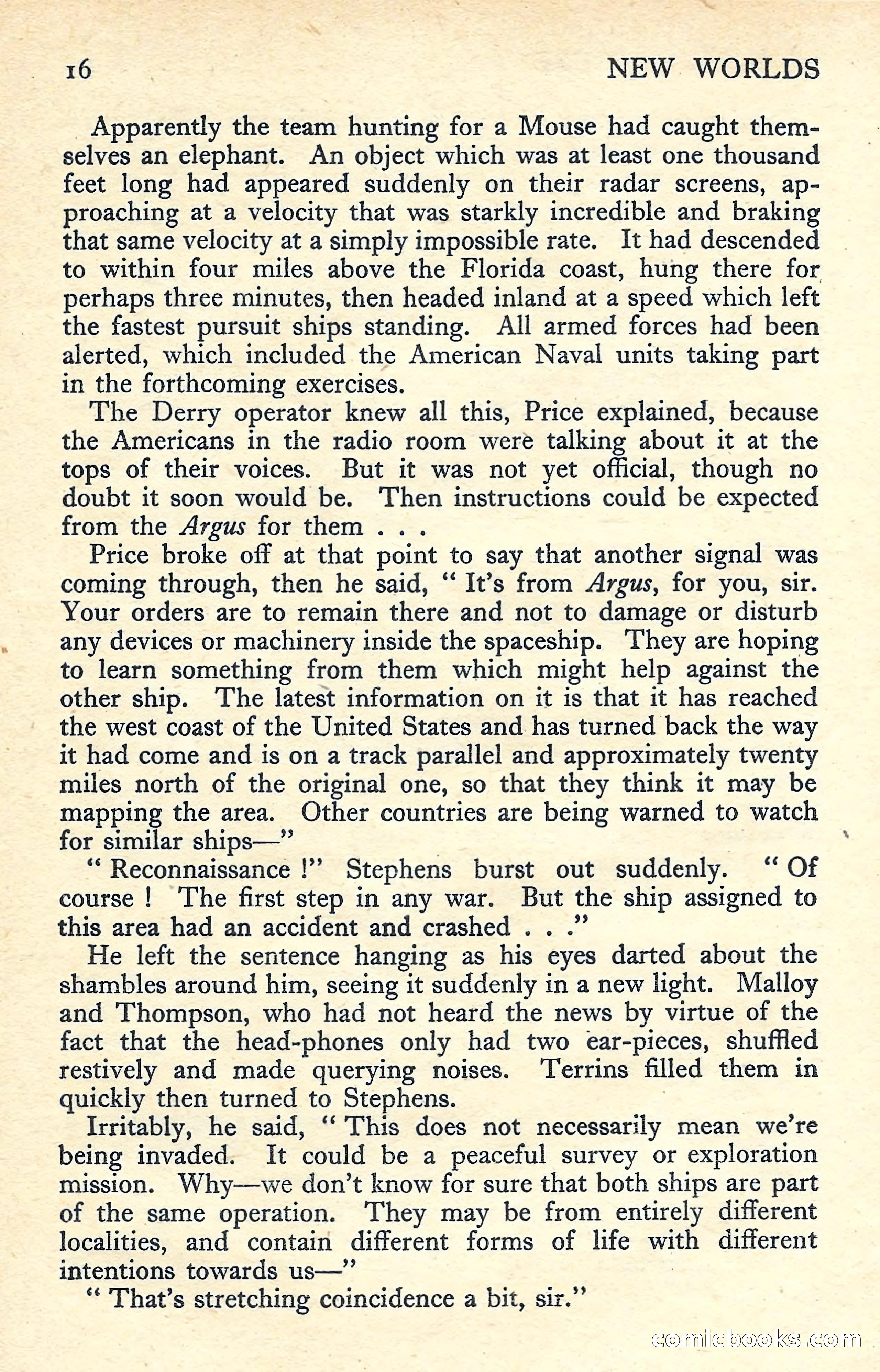New Worlds Science Fiction No. 58 — page 18 of 132