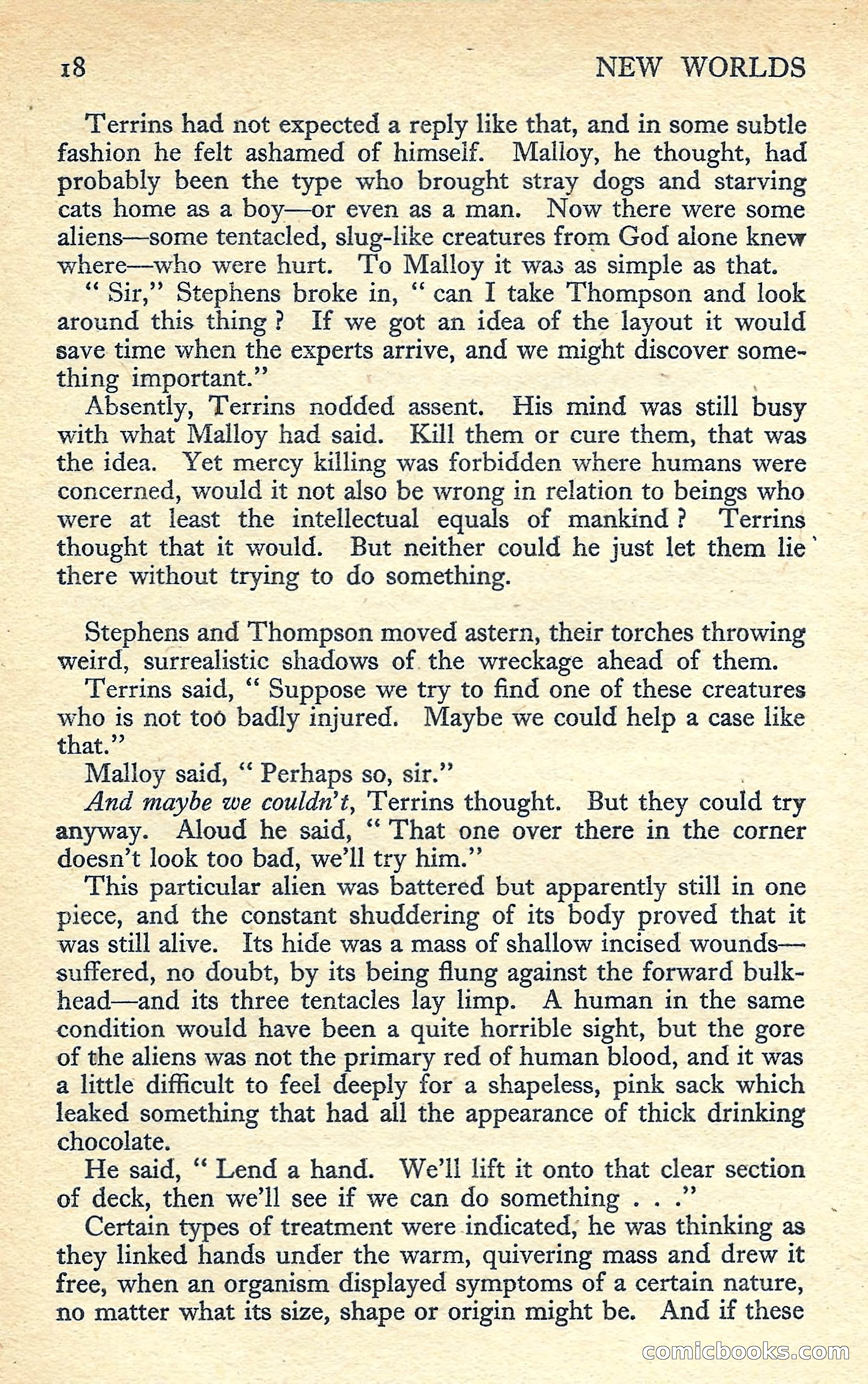 New Worlds Science Fiction No. 58 — page 20 of 132