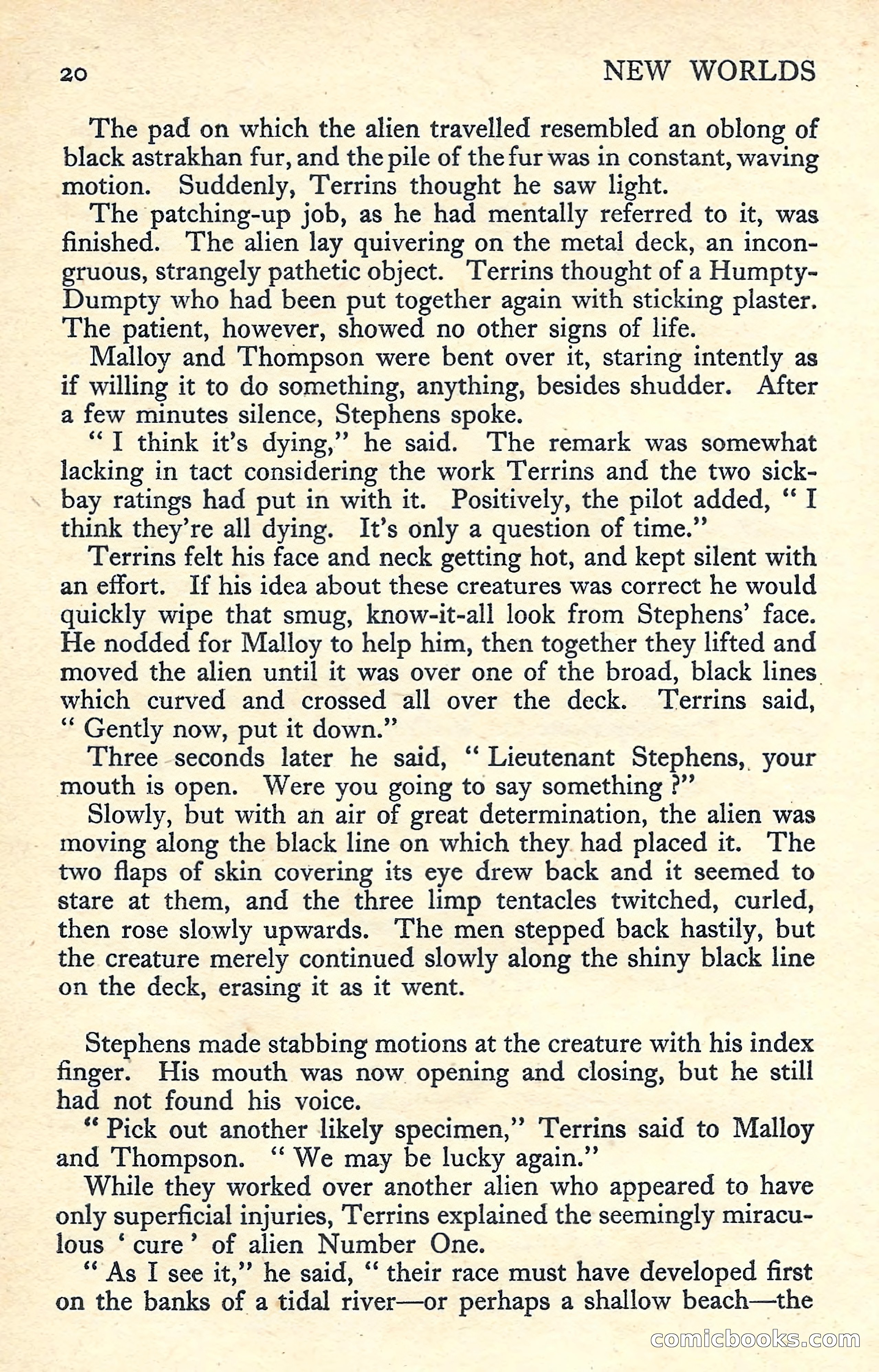 New Worlds Science Fiction No. 58 — page 22 of 132
