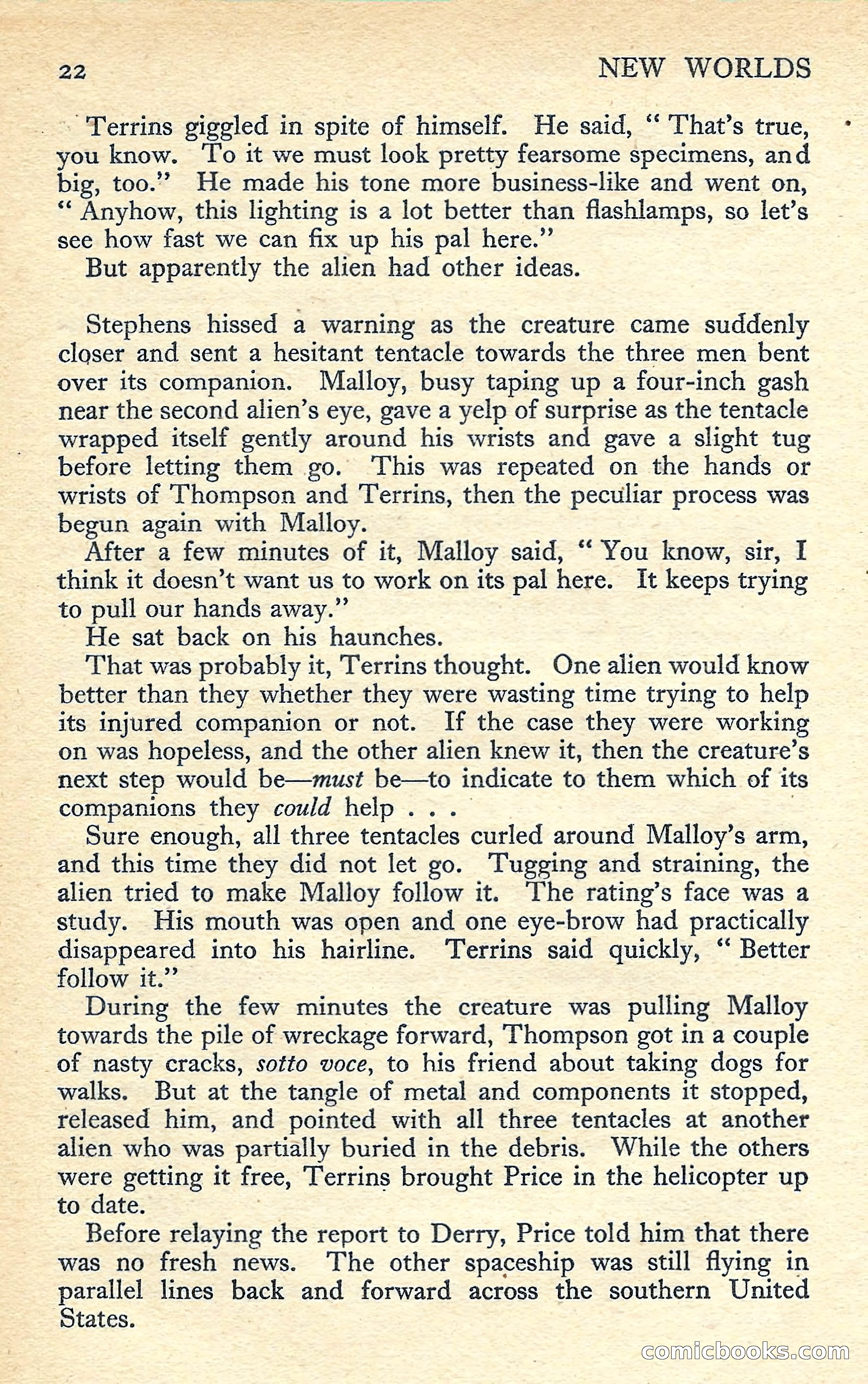 New Worlds Science Fiction No. 58 — page 24 of 132