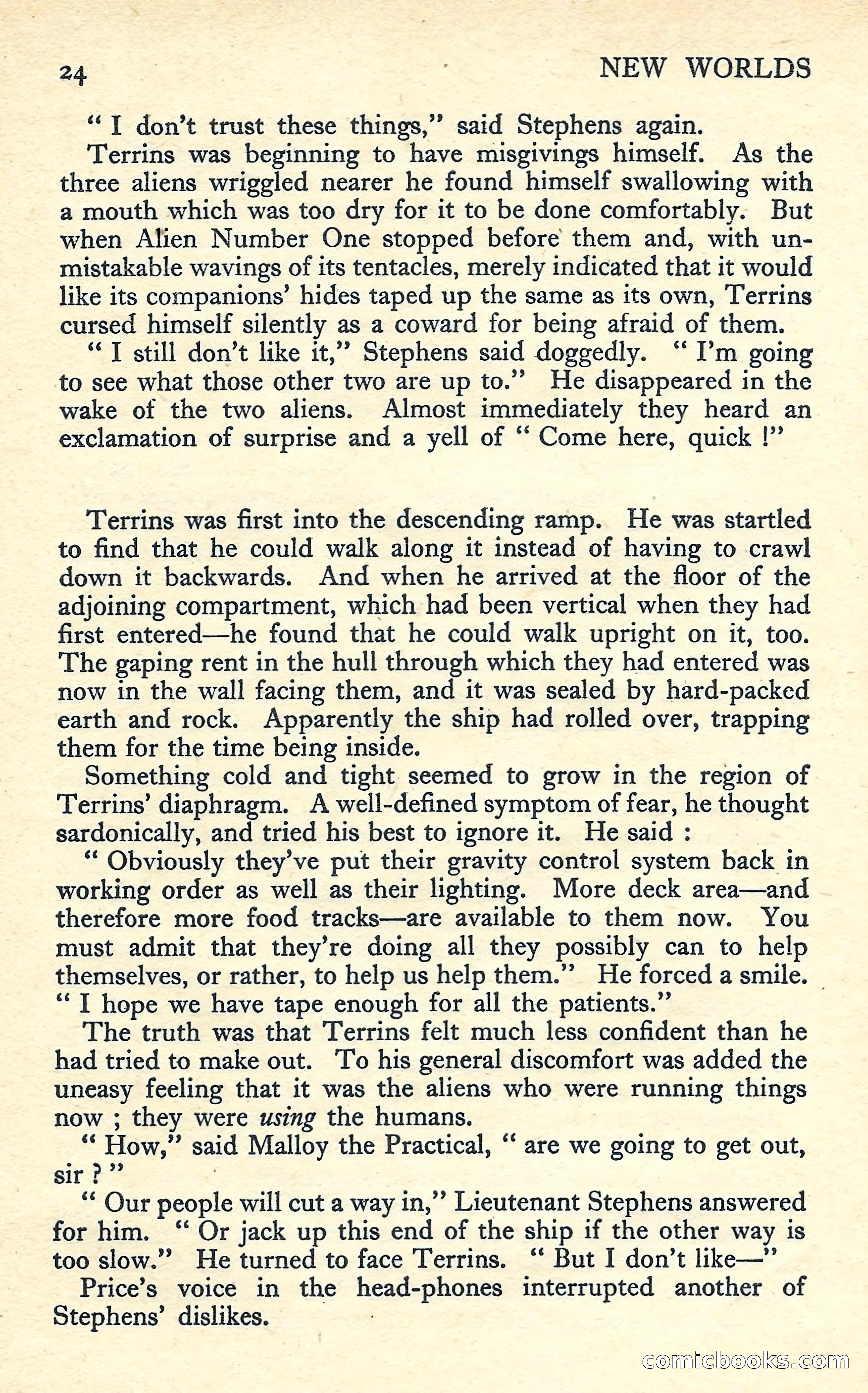 New Worlds Science Fiction No. 58 — page 26 of 132