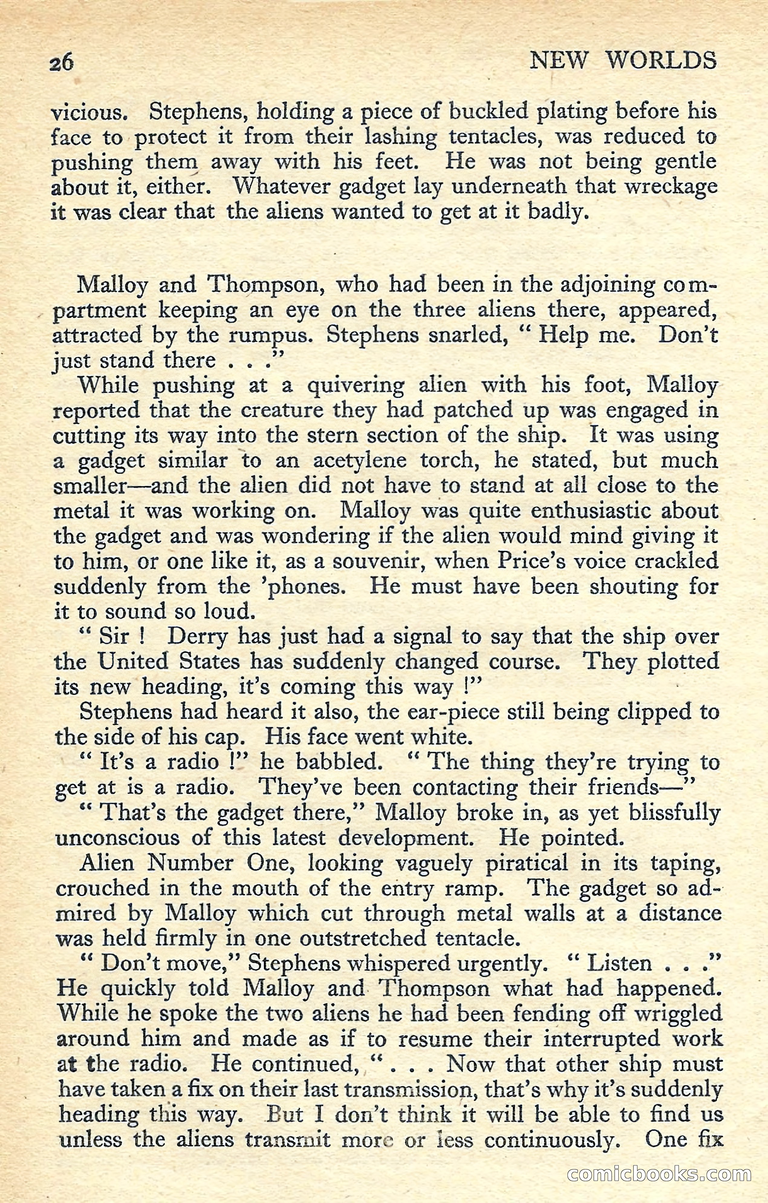 New Worlds Science Fiction No. 58 — page 28 of 132