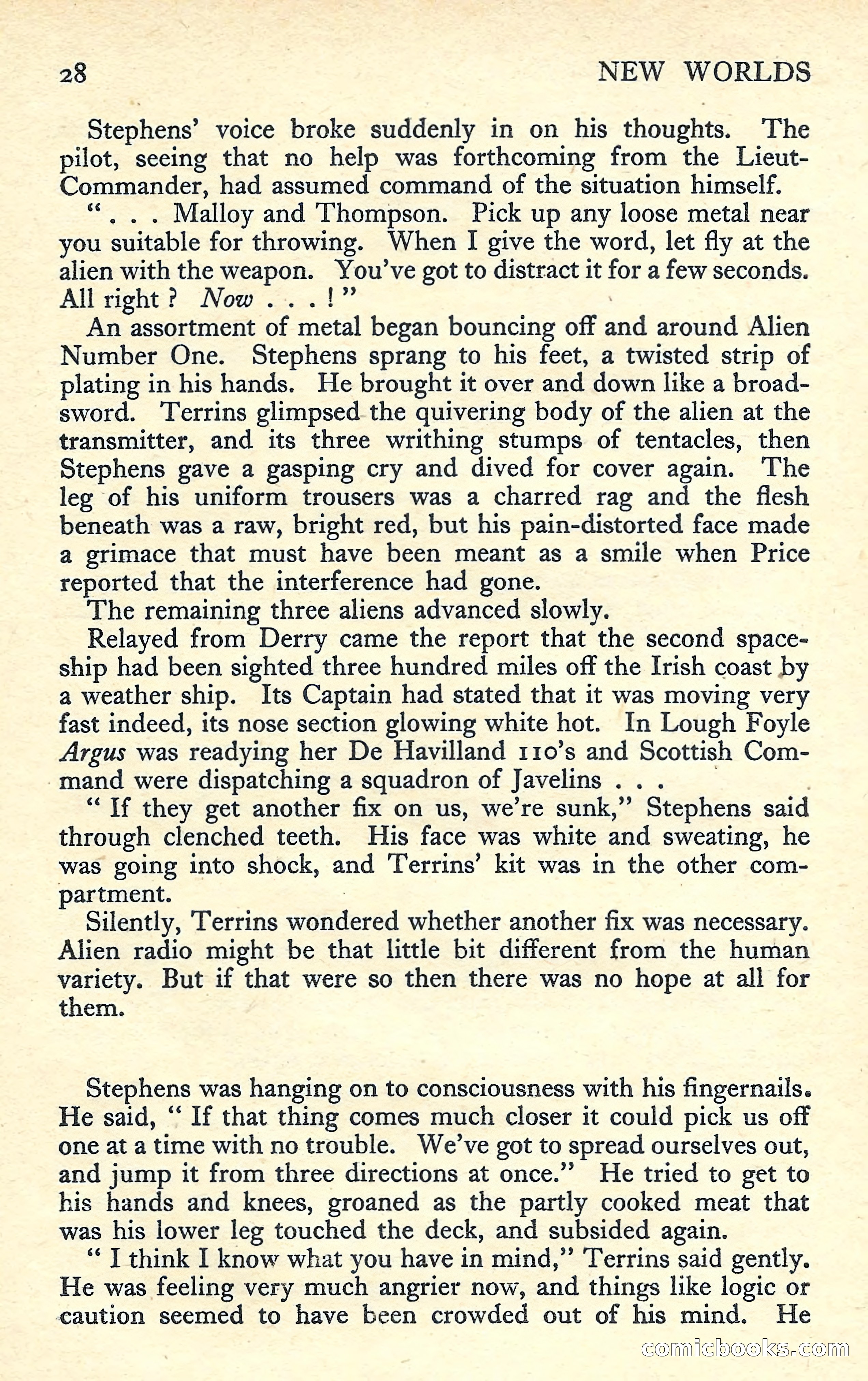 New Worlds Science Fiction No. 58 — page 30 of 132