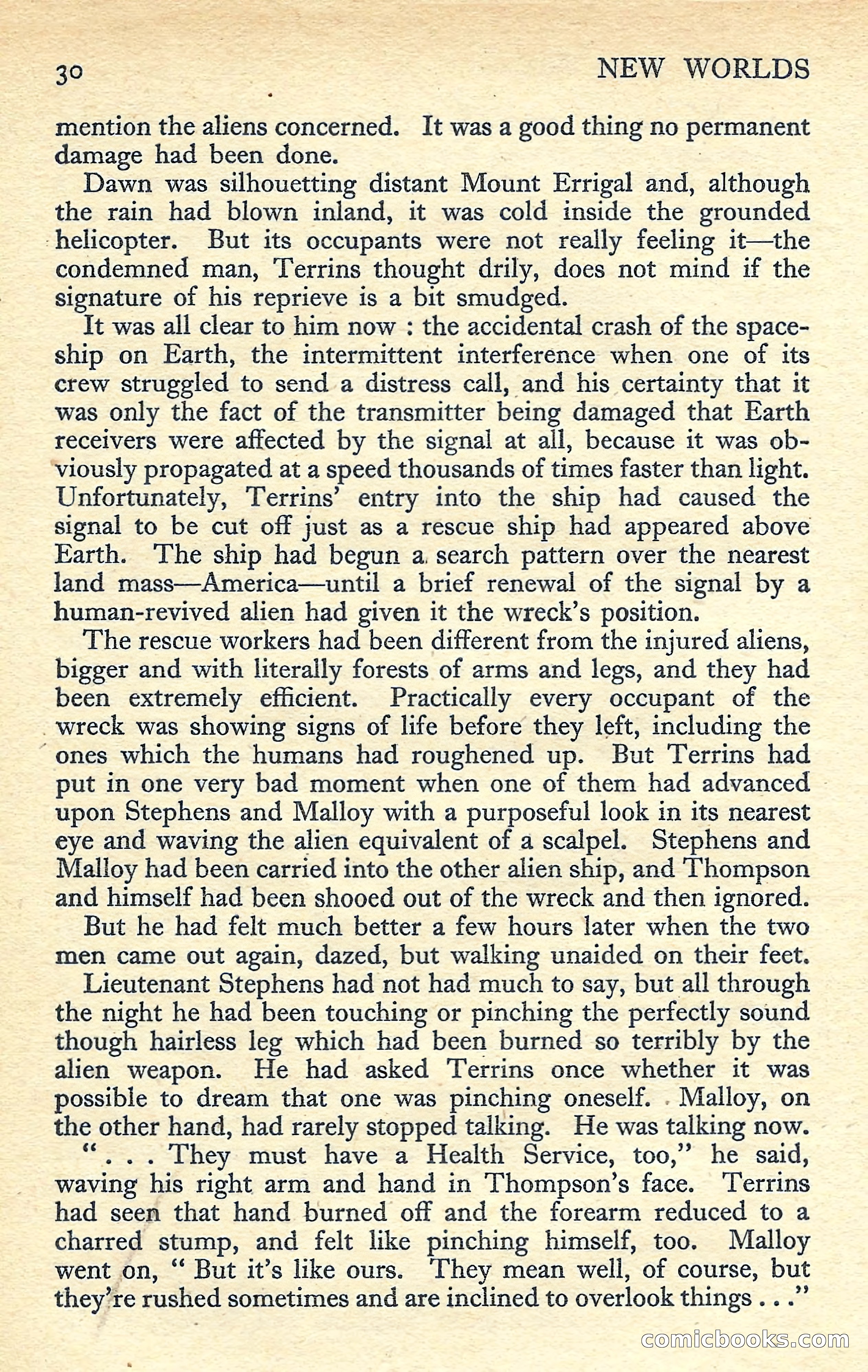 New Worlds Science Fiction No. 58 — page 32 of 132
