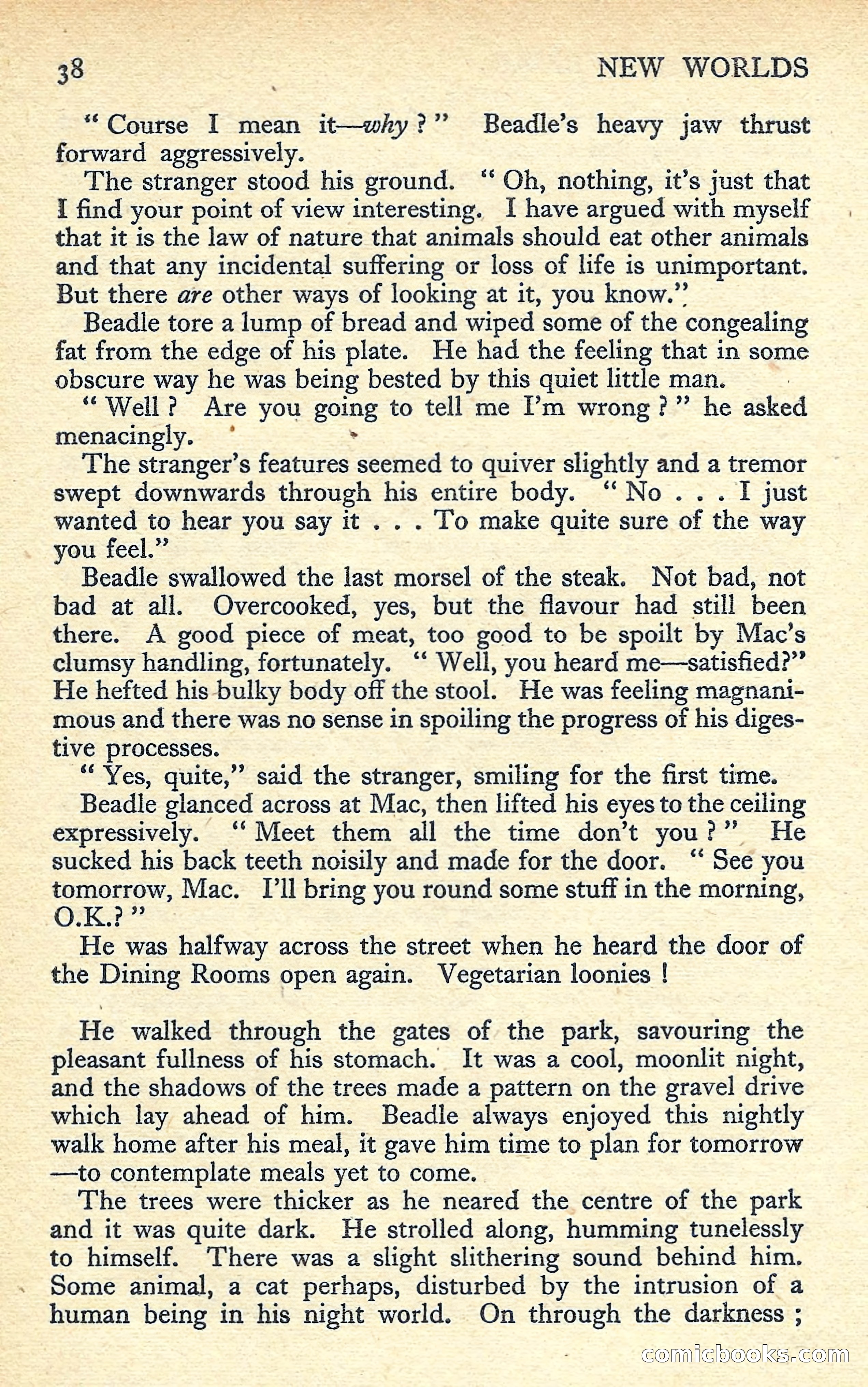 New Worlds Science Fiction No. 58 — page 40 of 132