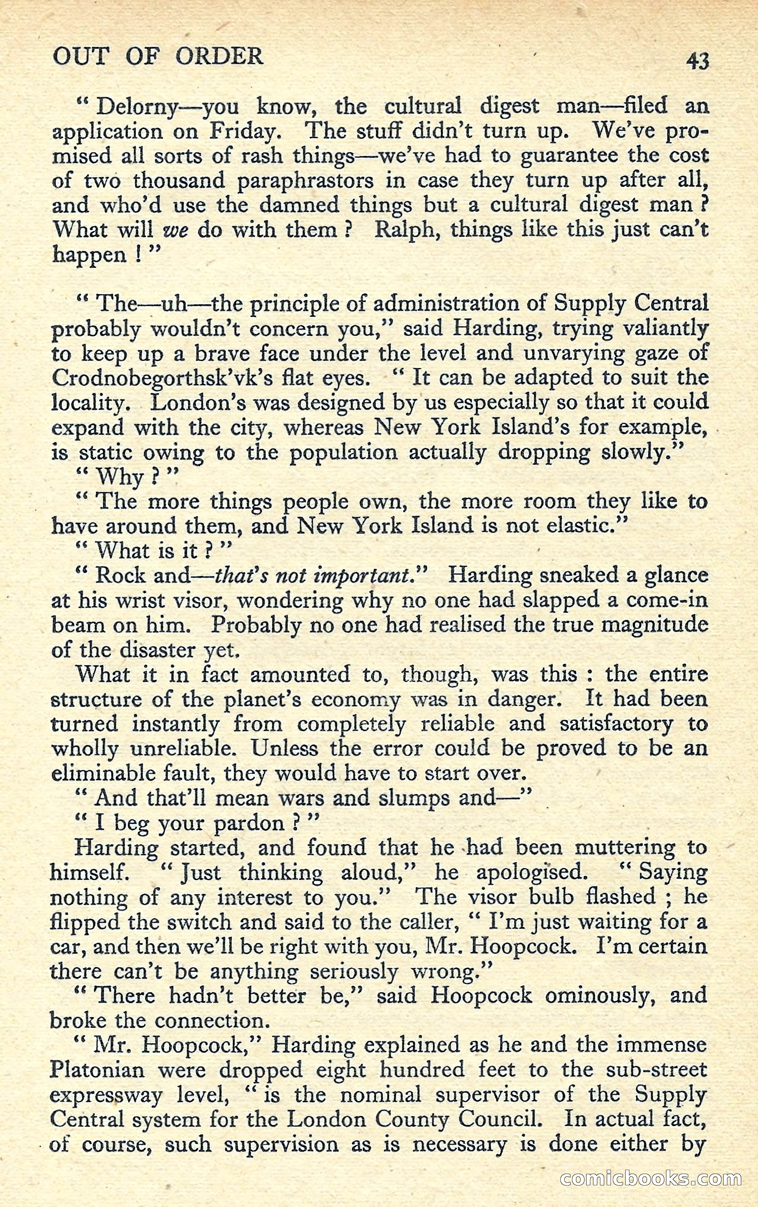 New Worlds Science Fiction No. 58 — page 45 of 132