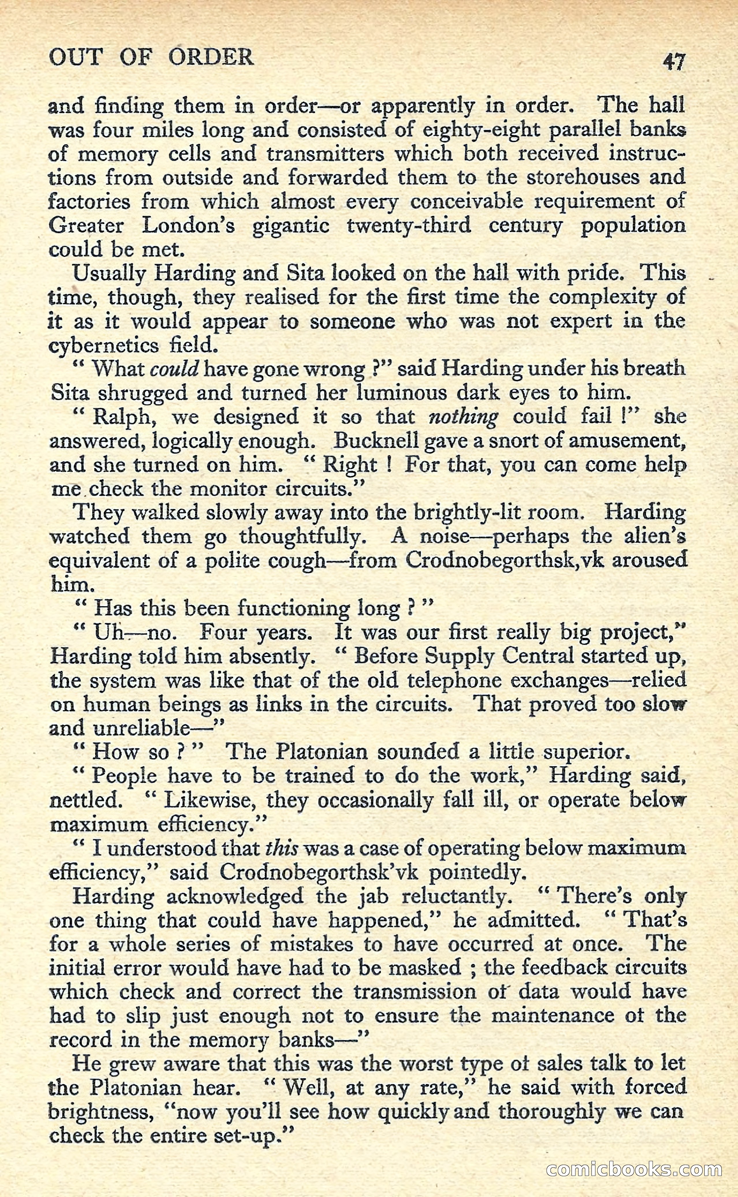 New Worlds Science Fiction No. 58 — page 49 of 132