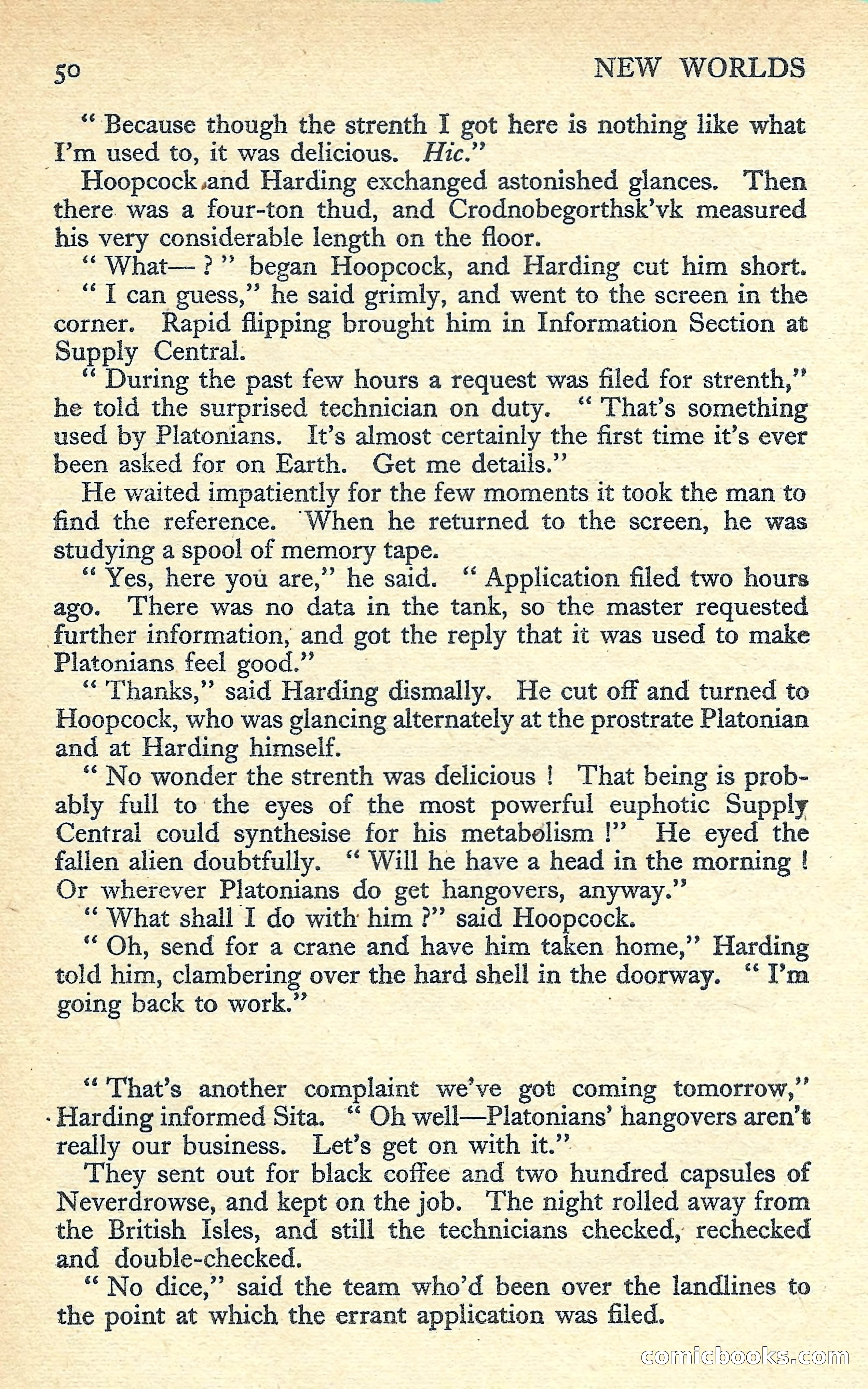 New Worlds Science Fiction No. 58 — page 52 of 132