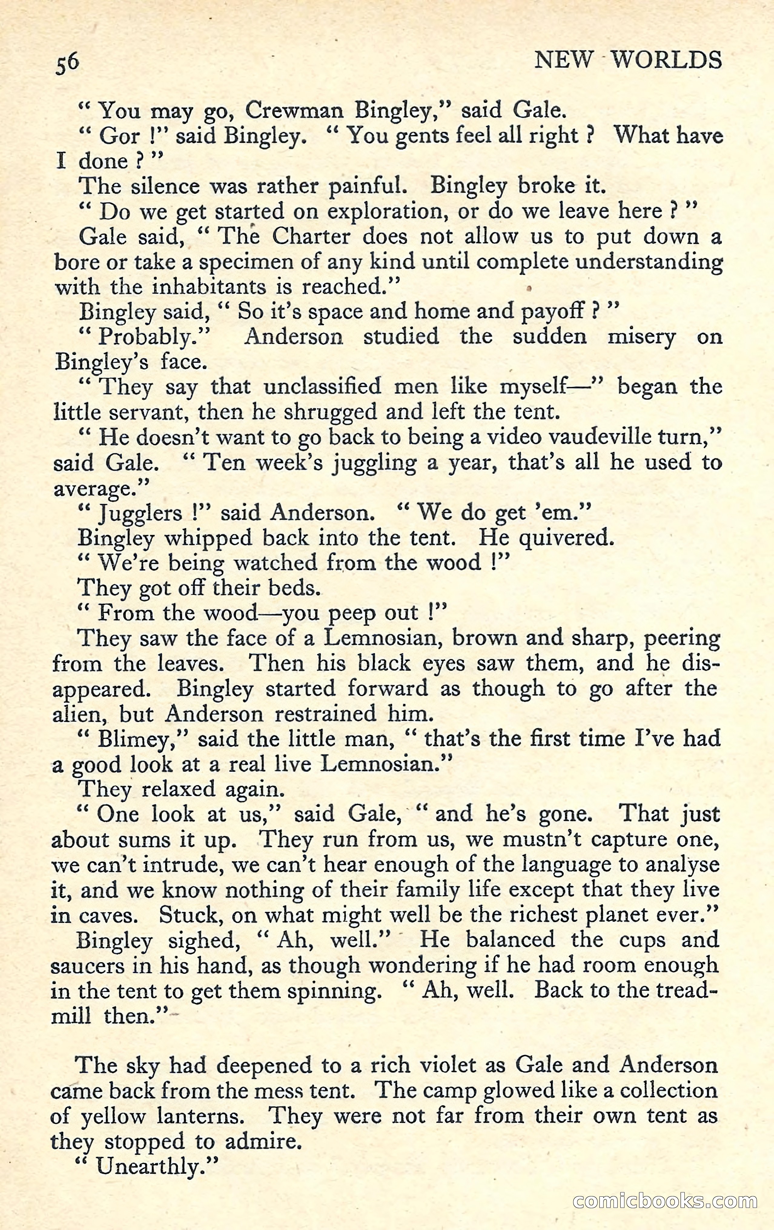 New Worlds Science Fiction No. 58 — page 58 of 132