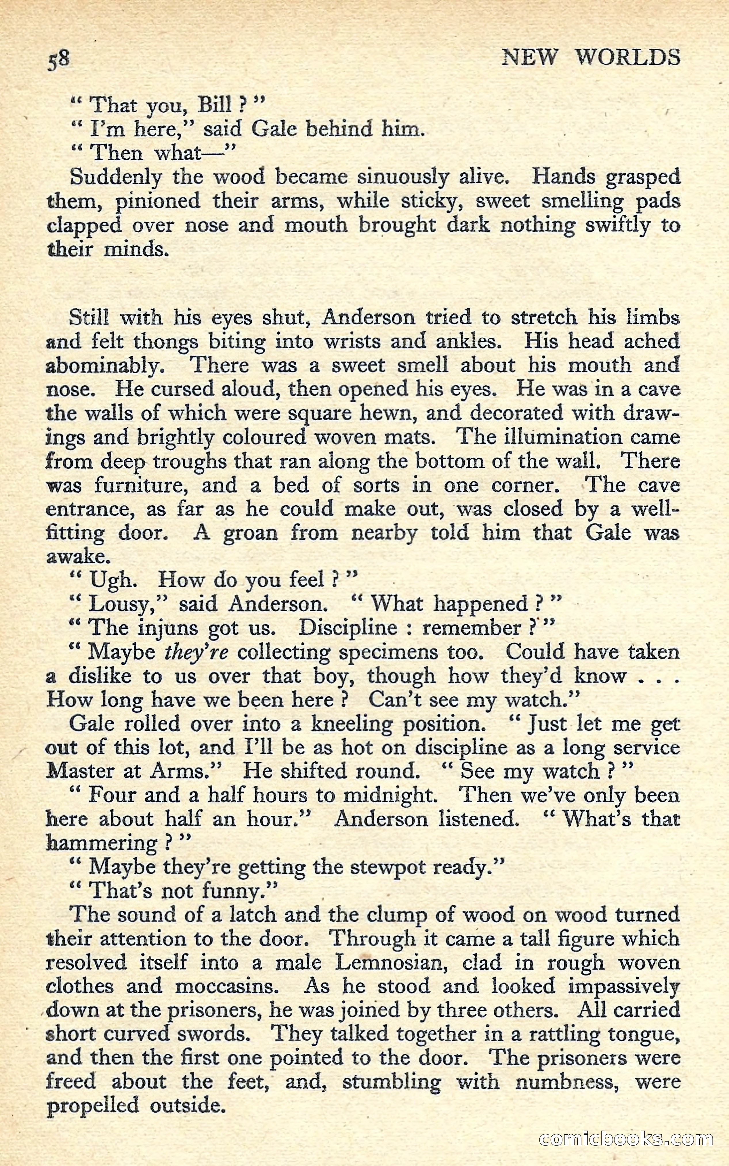 New Worlds Science Fiction No. 58 — page 60 of 132