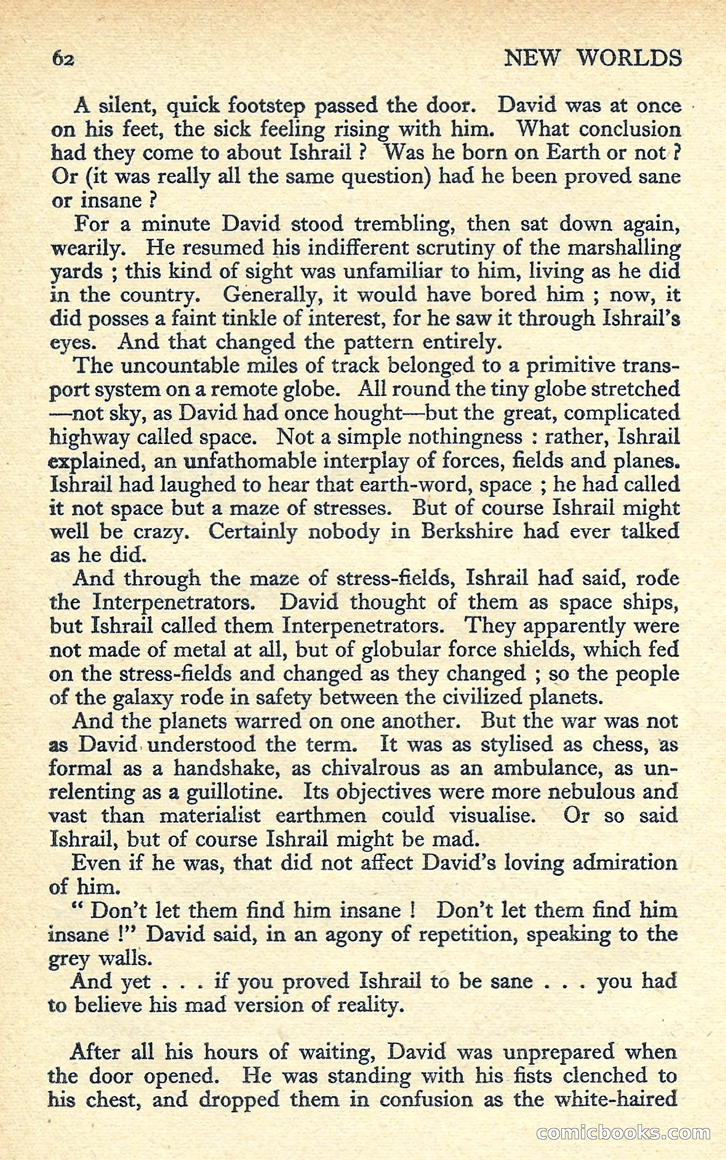 New Worlds Science Fiction No. 58 — page 64 of 132