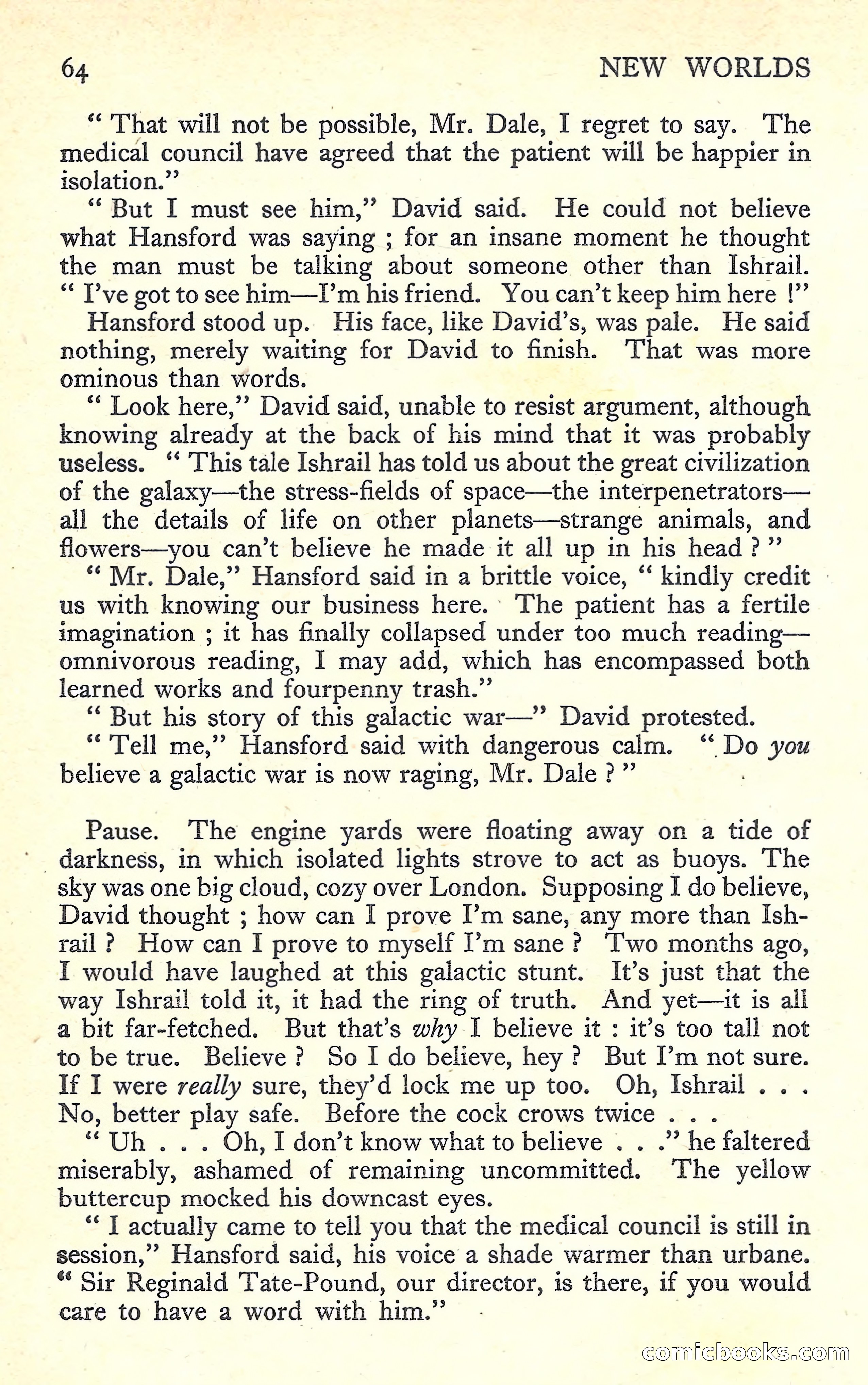 New Worlds Science Fiction No. 58 — page 66 of 132