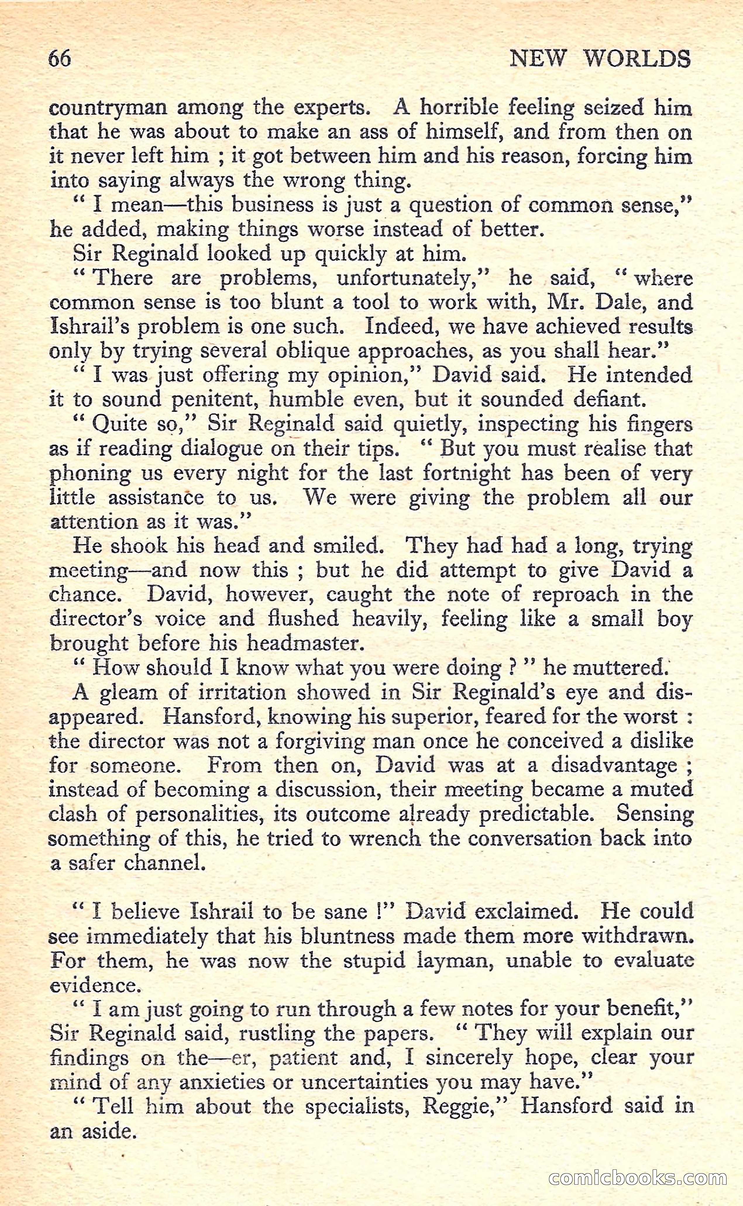 New Worlds Science Fiction No. 58 — page 68 of 132