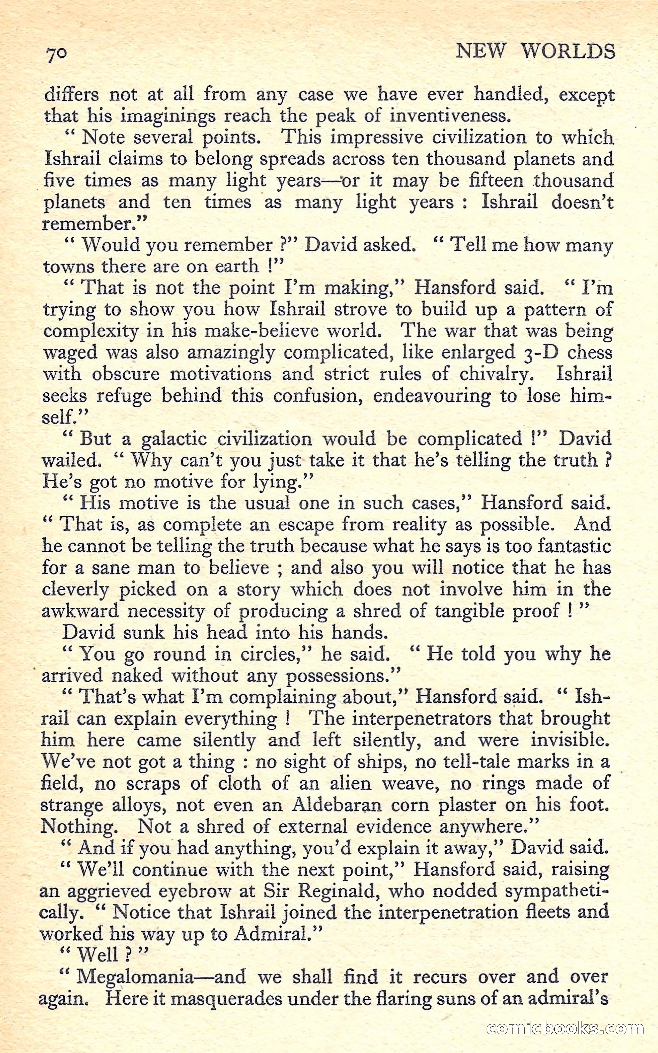 New Worlds Science Fiction No. 58 — page 72 of 132