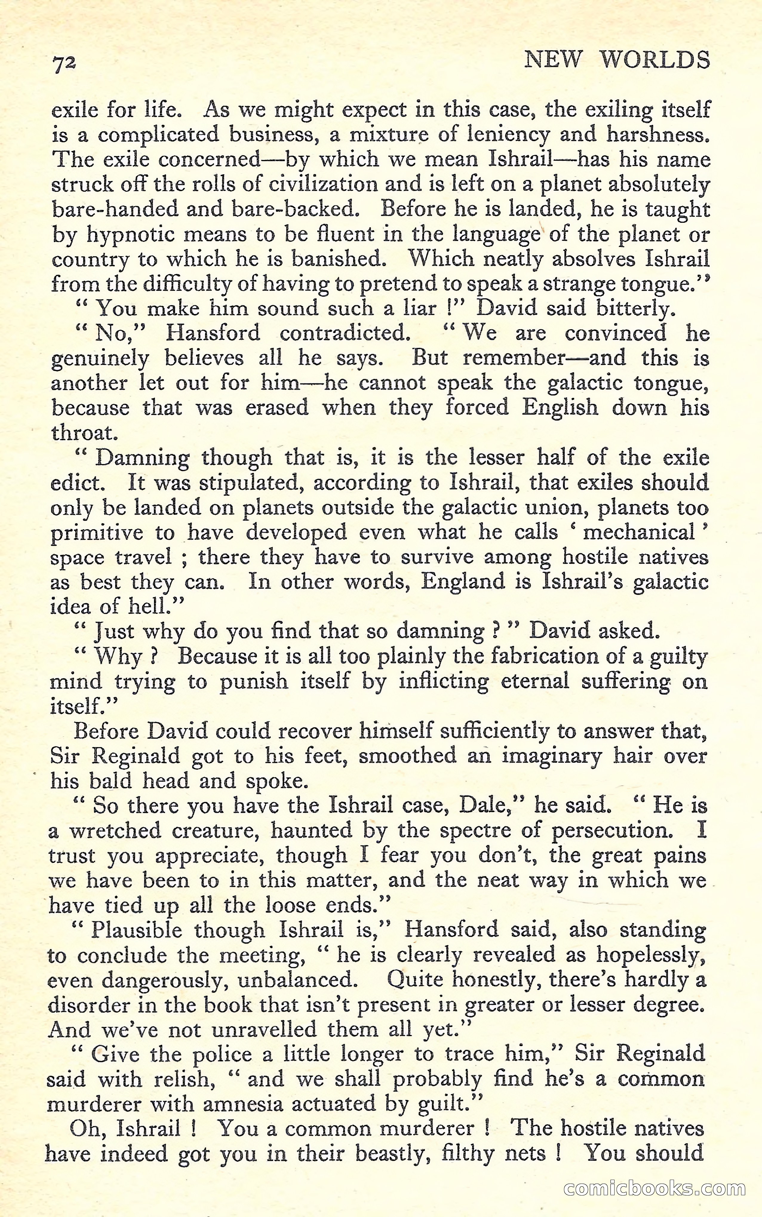 New Worlds Science Fiction No. 58 — page 74 of 132