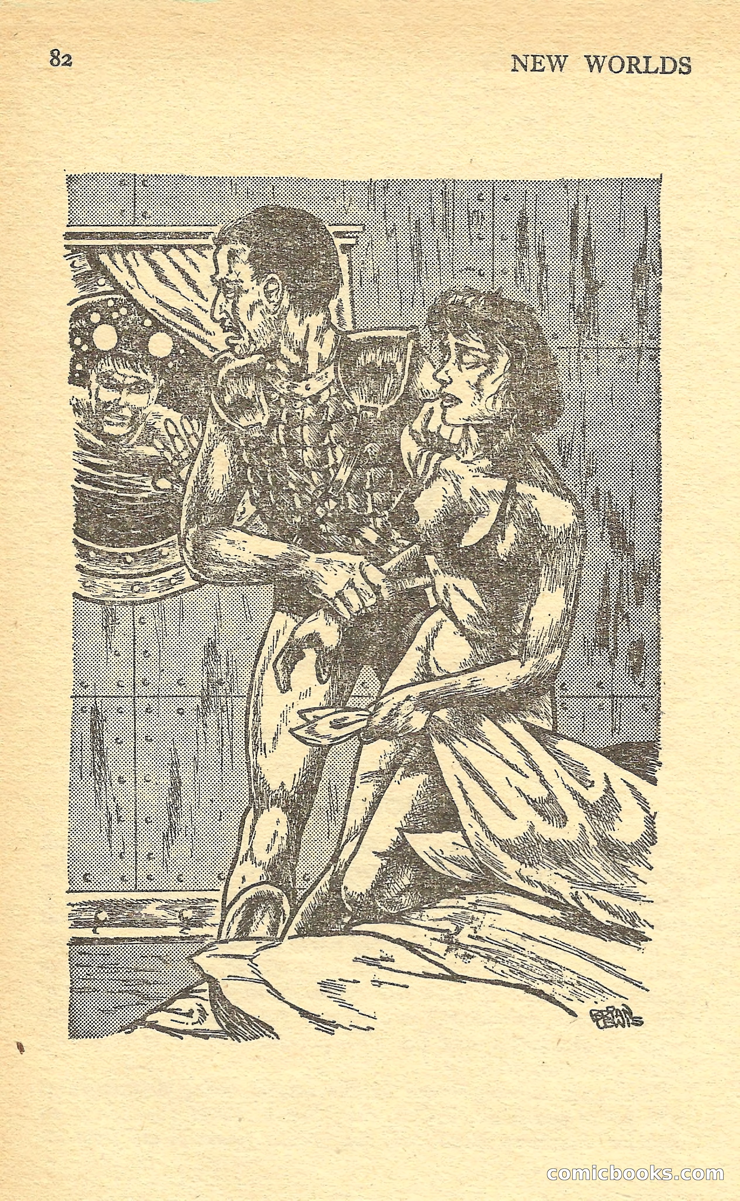 New Worlds Science Fiction No. 58 — page 84 of 132