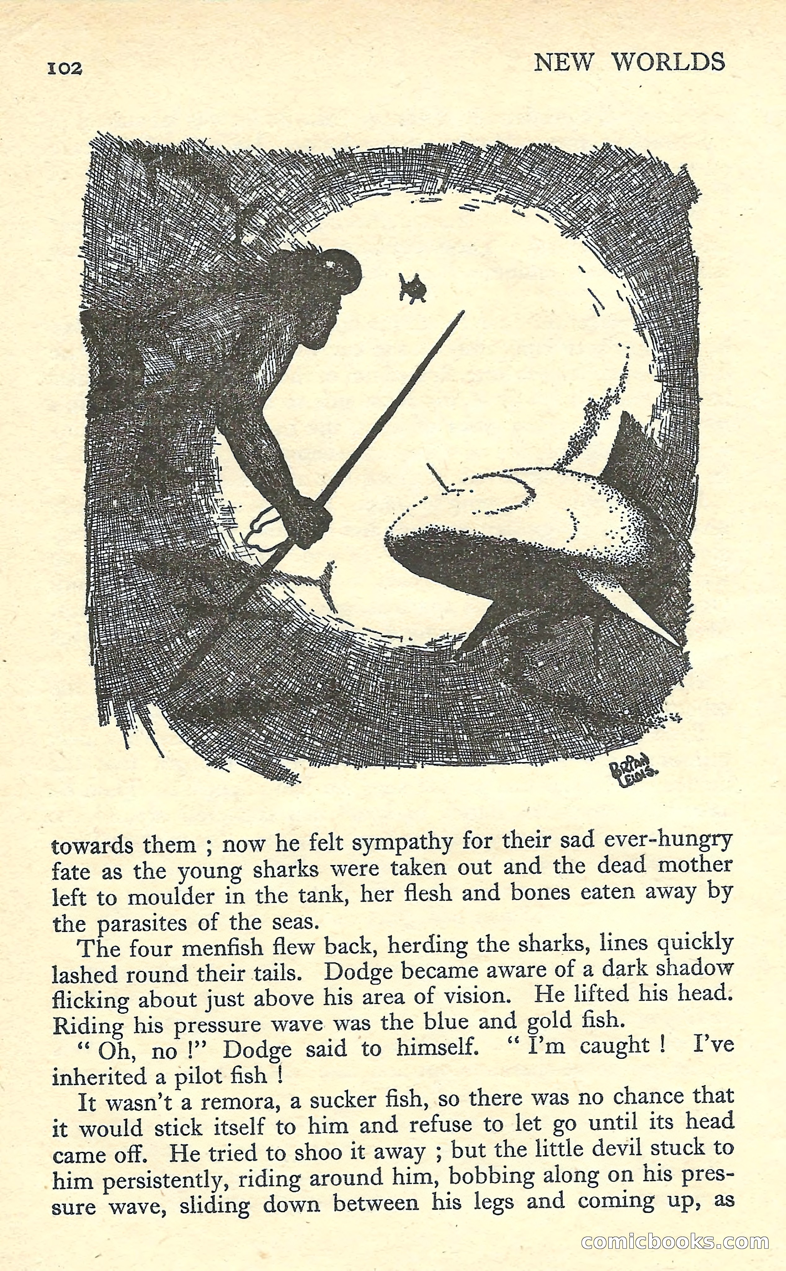 New Worlds Science Fiction No. 58 — page 104 of 132