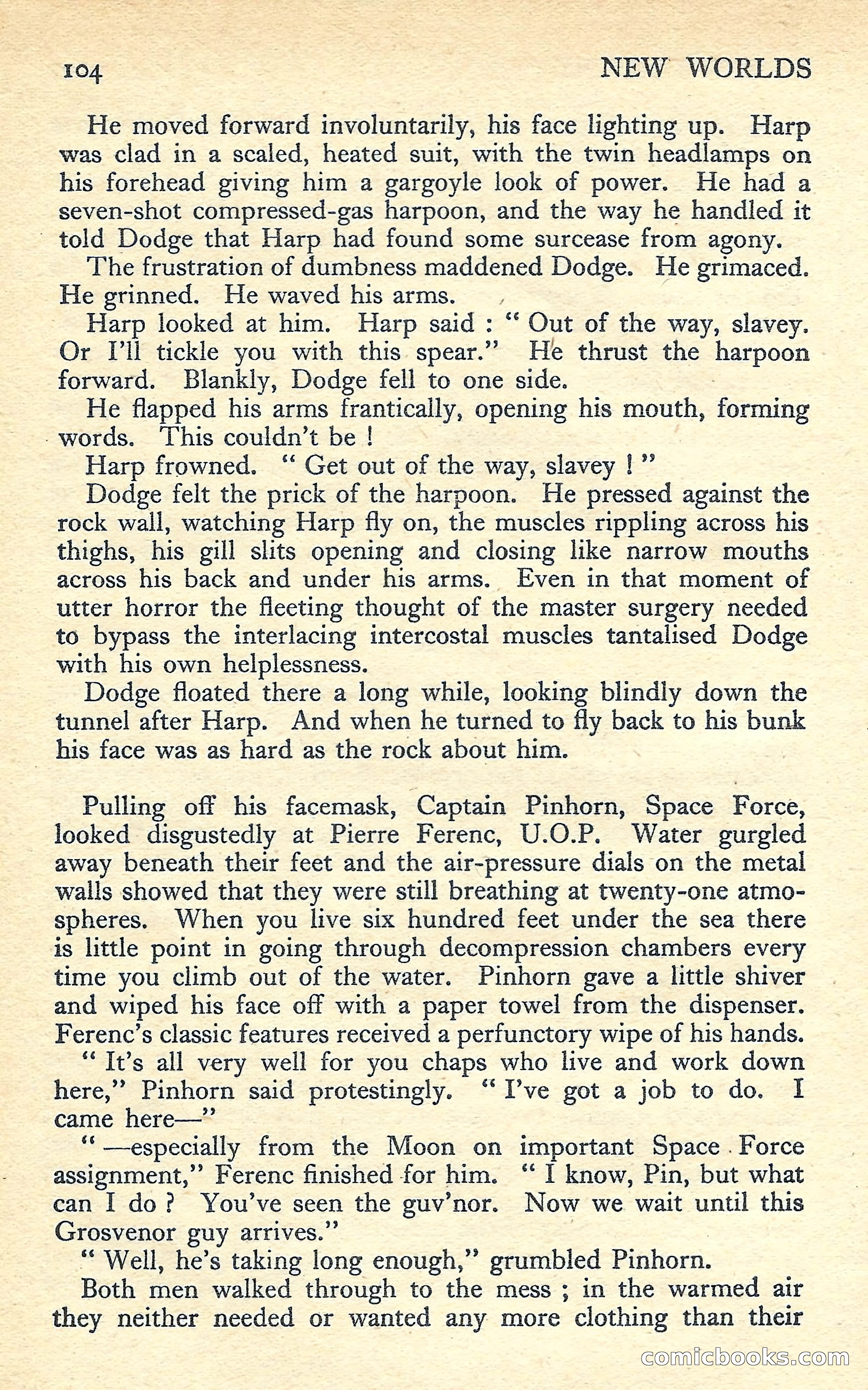 New Worlds Science Fiction No. 58 — page 106 of 132