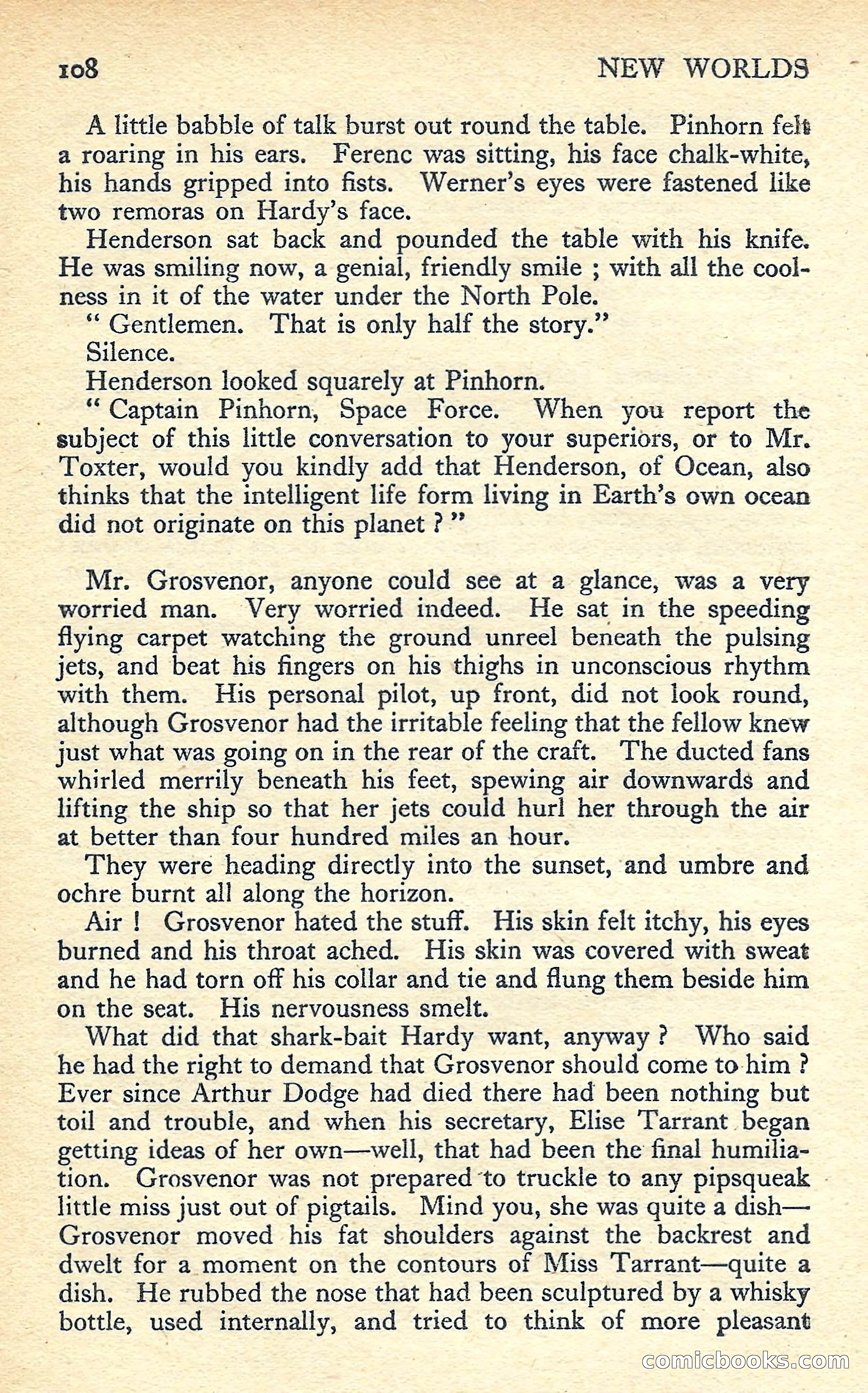 New Worlds Science Fiction No. 58 — page 110 of 132