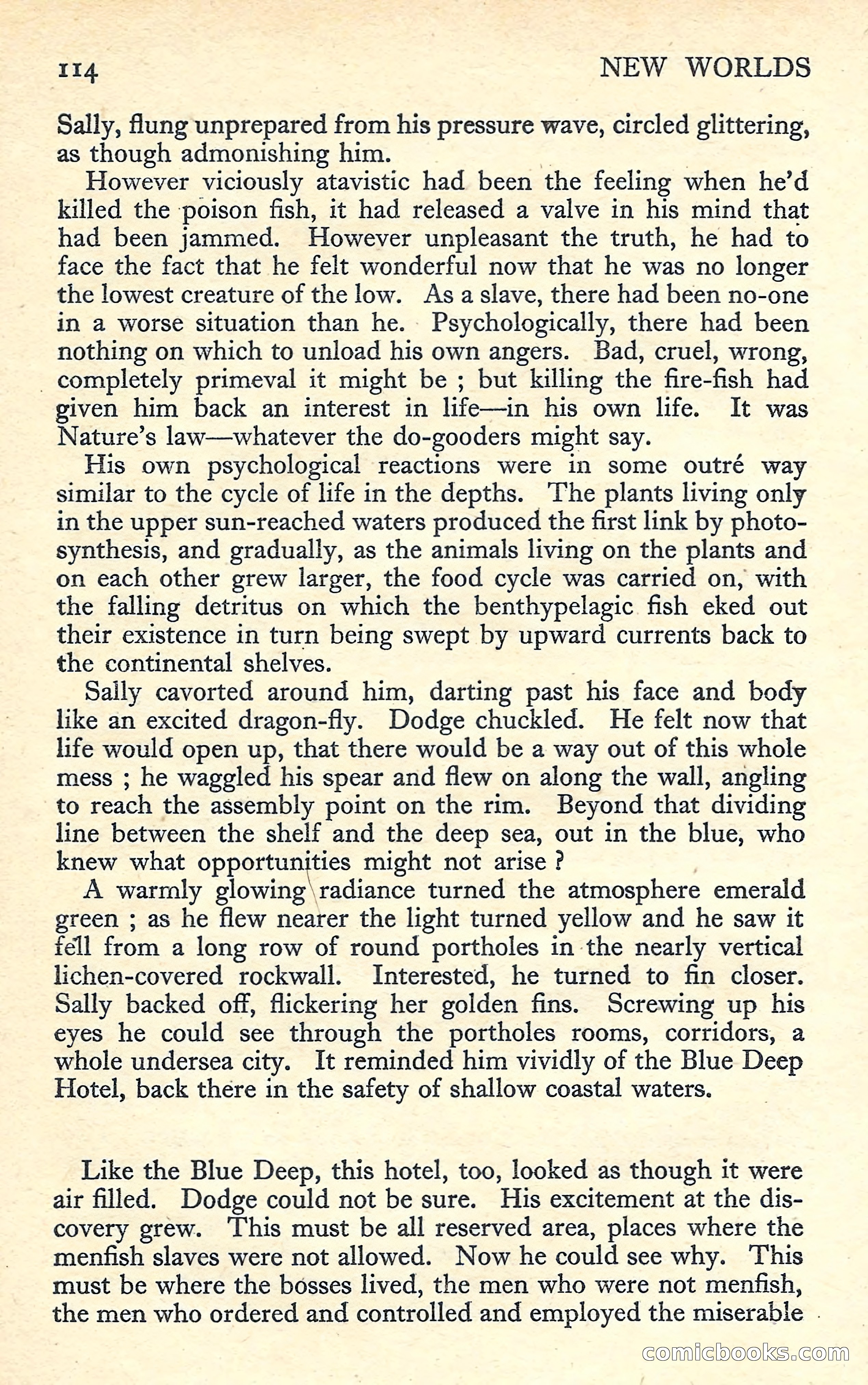 New Worlds Science Fiction No. 58 — page 116 of 132