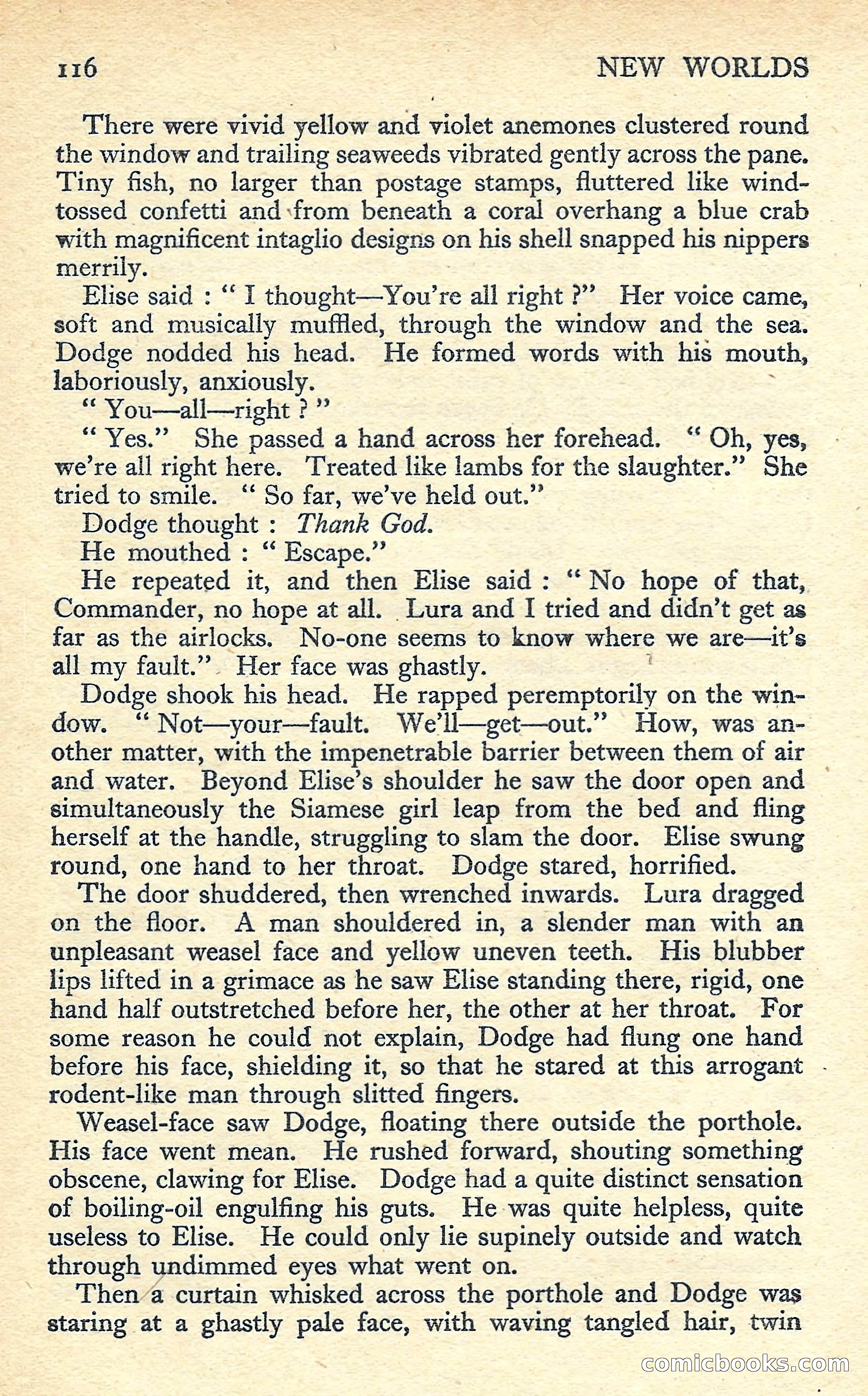 New Worlds Science Fiction No. 58 — page 118 of 132