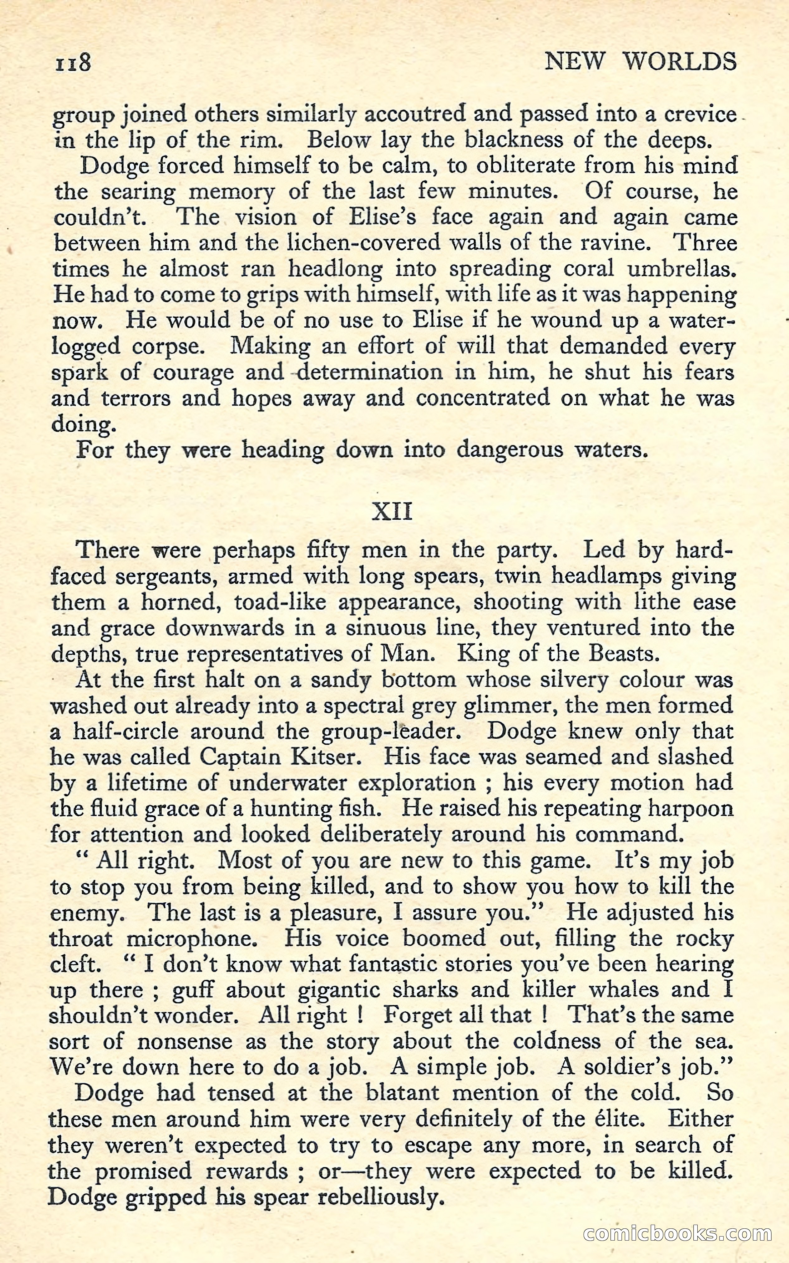 New Worlds Science Fiction No. 58 — page 120 of 132