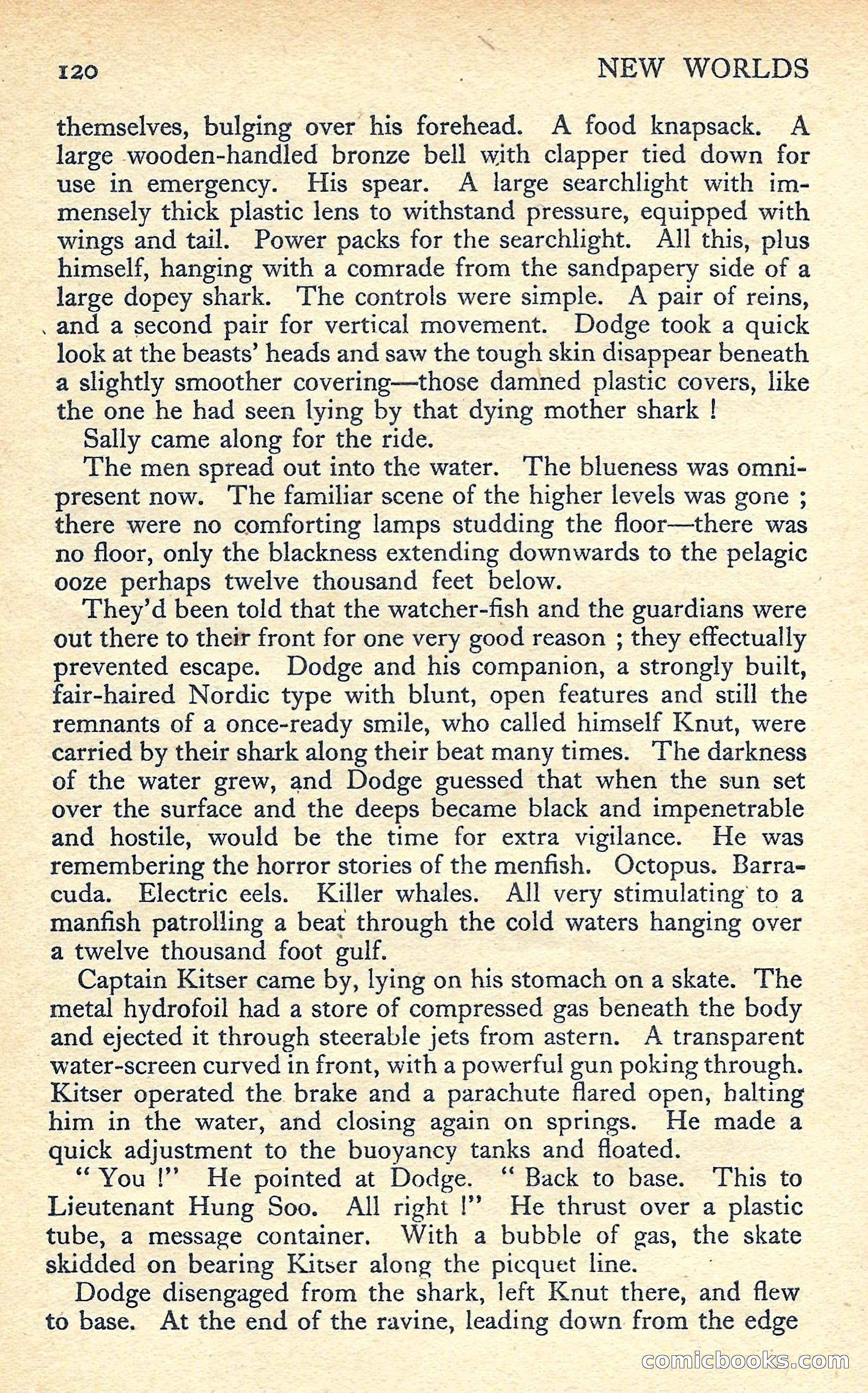 New Worlds Science Fiction No. 58 — page 122 of 132