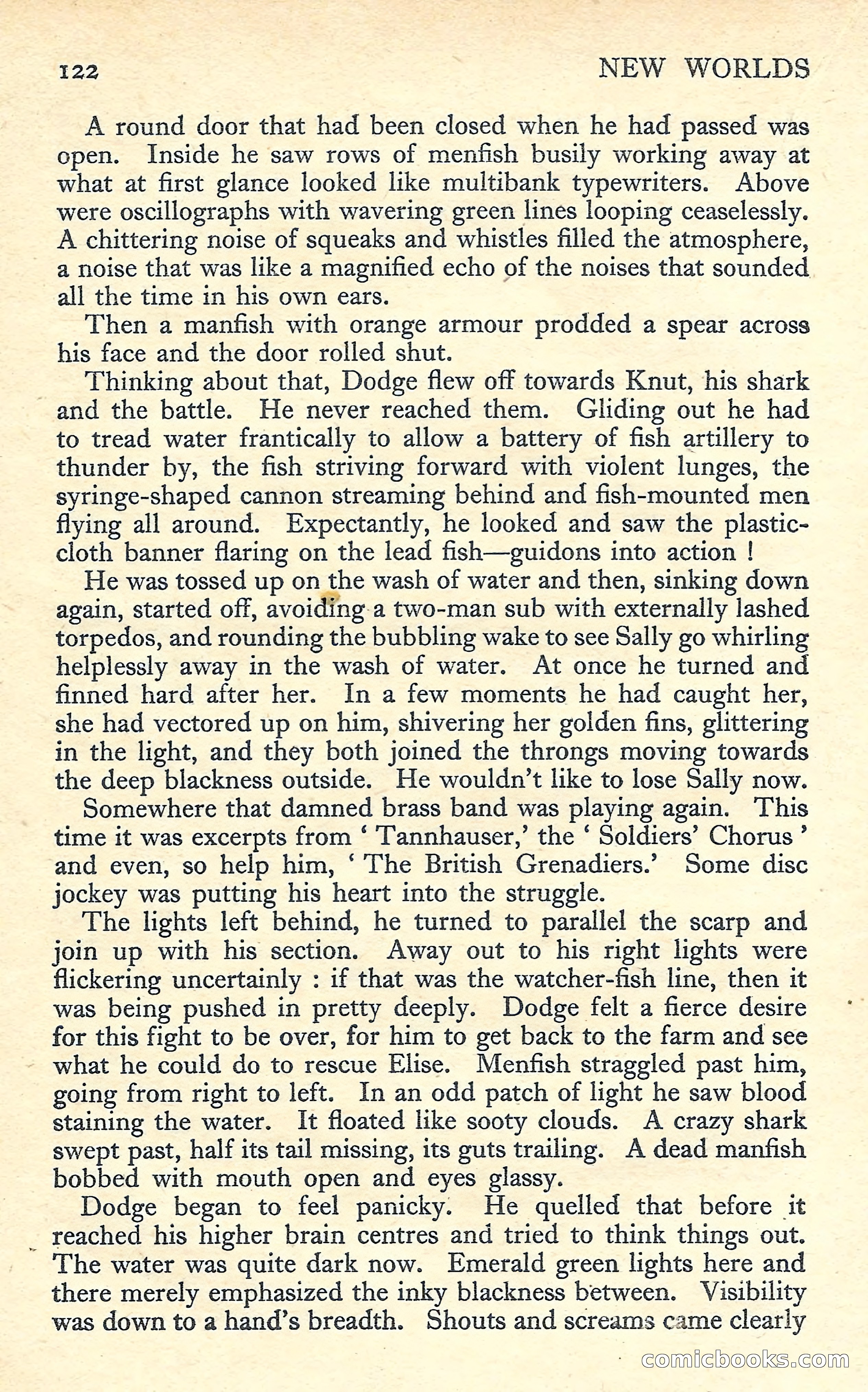 New Worlds Science Fiction No. 58 — page 124 of 132