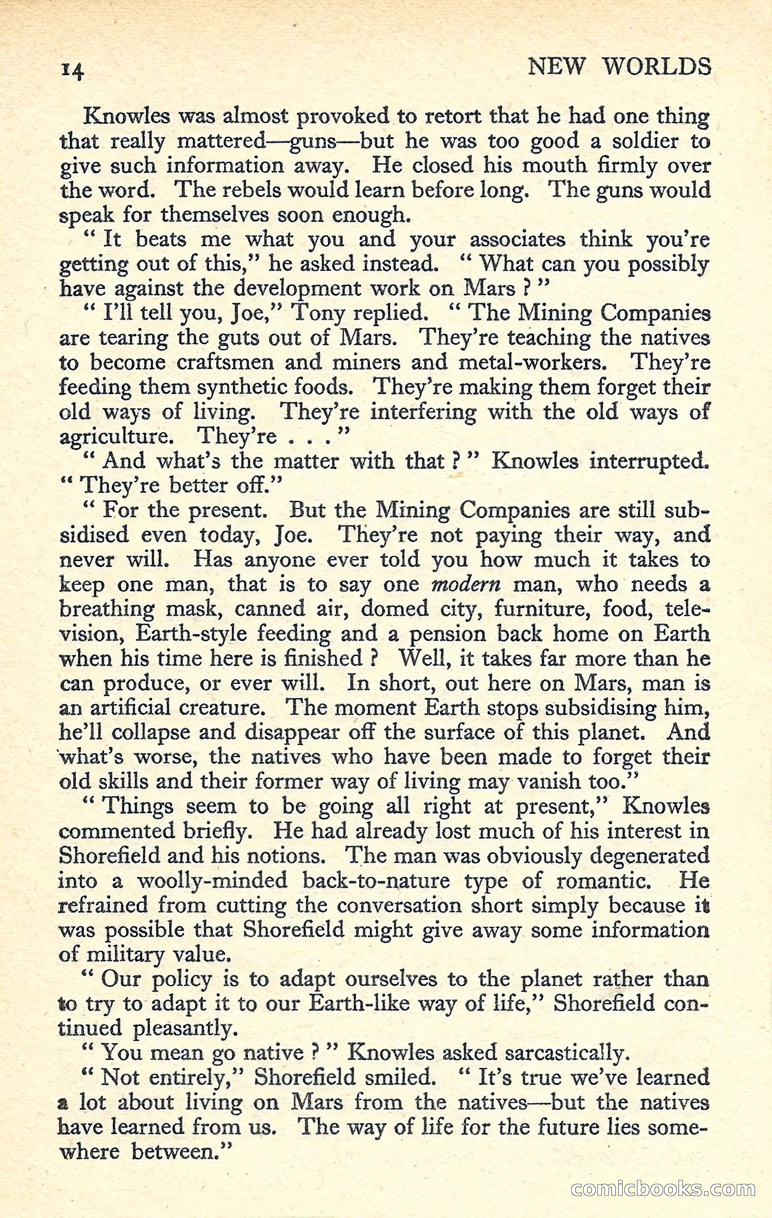 New Worlds Science Fiction No. 60 — page 16 of 132