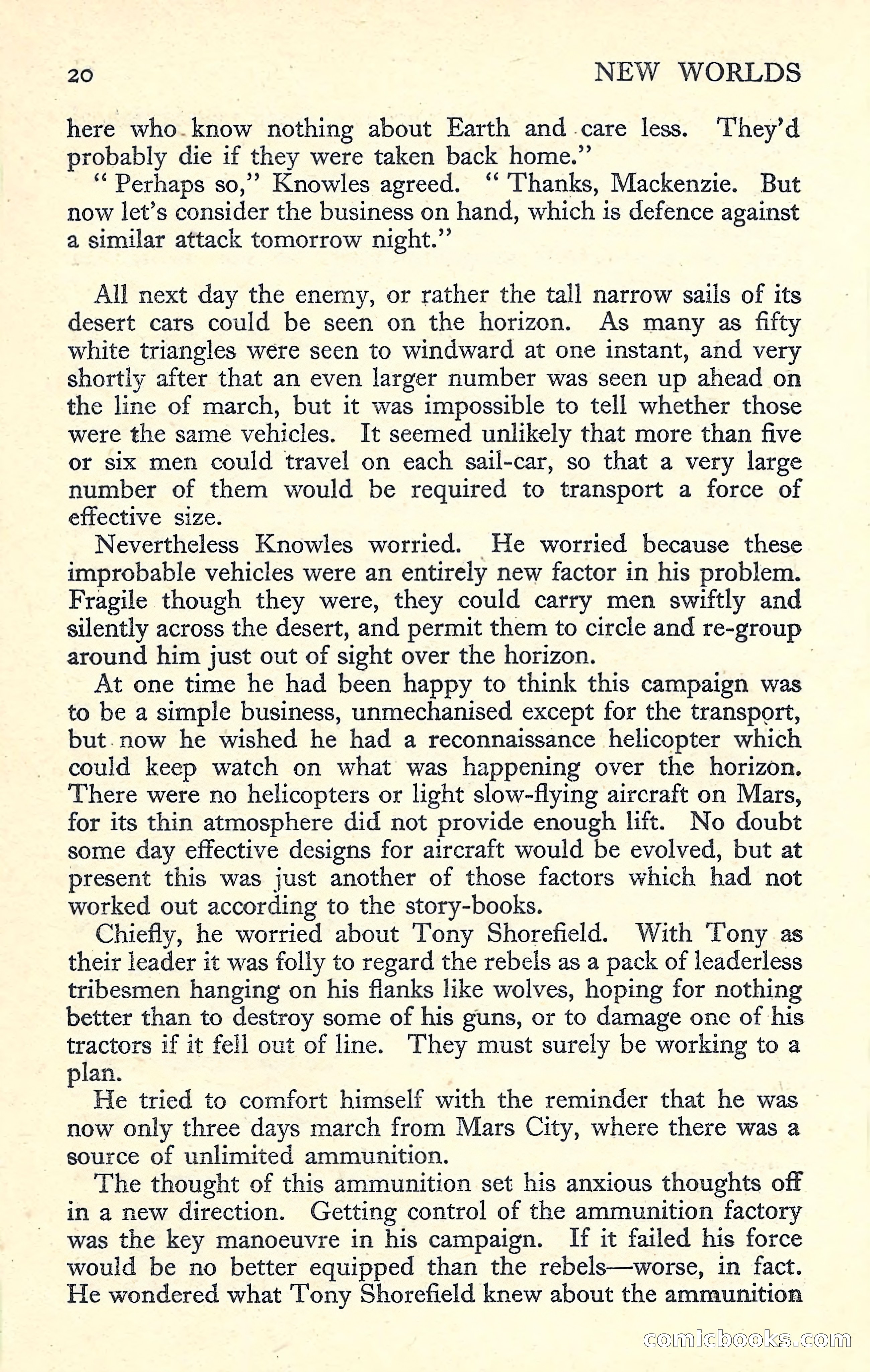 New Worlds Science Fiction No. 60 — page 22 of 132