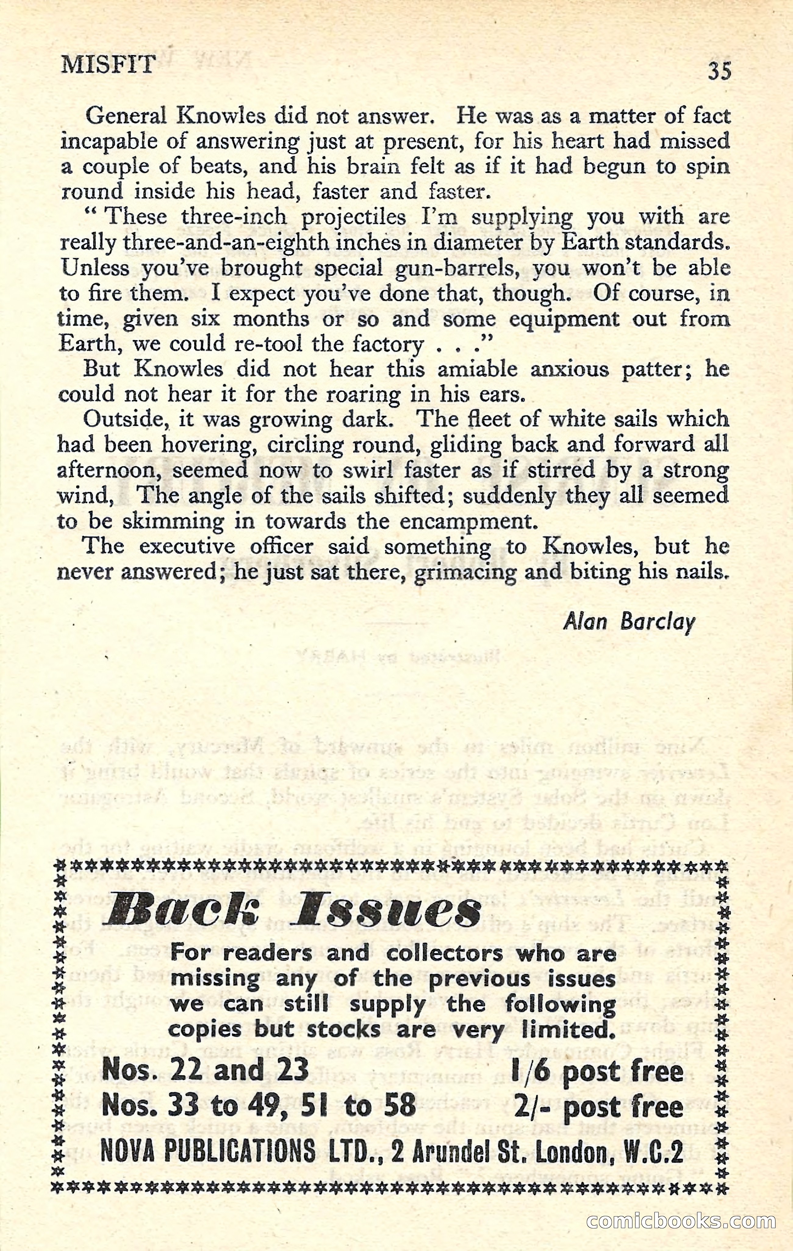 New Worlds Science Fiction No. 60 — page 37 of 132
