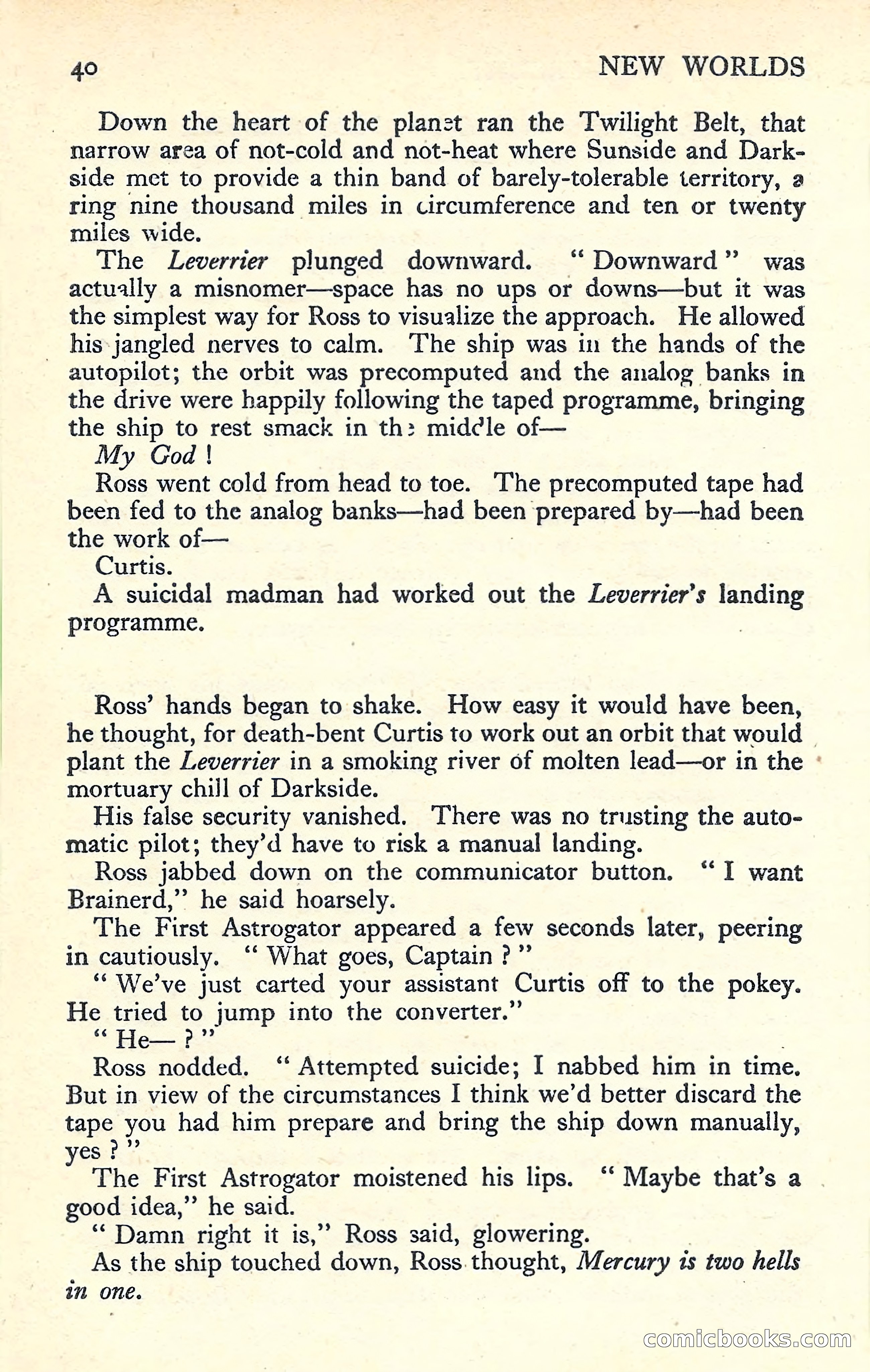 New Worlds Science Fiction No. 60 — page 42 of 132