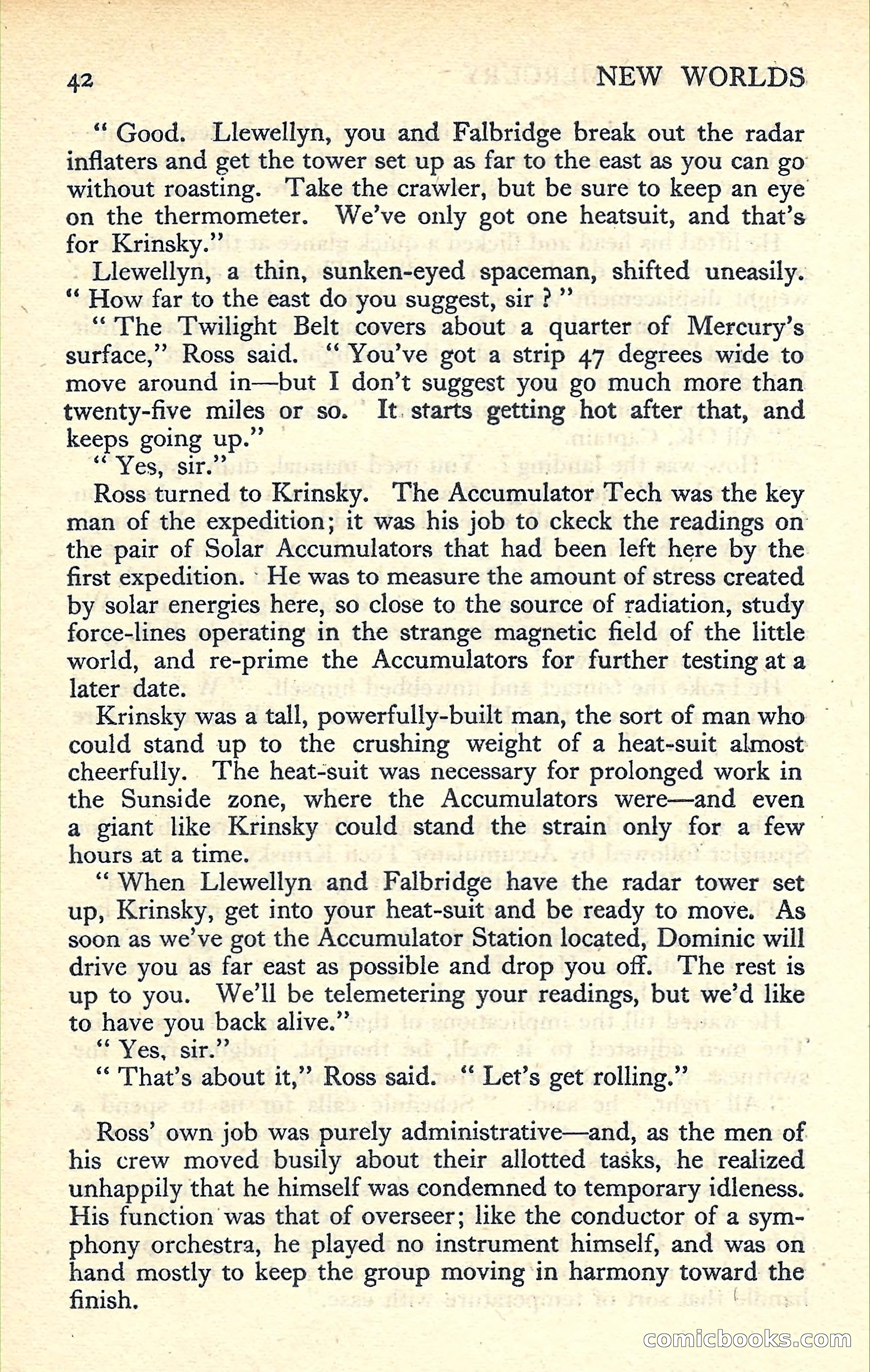 New Worlds Science Fiction No. 60 — page 44 of 132
