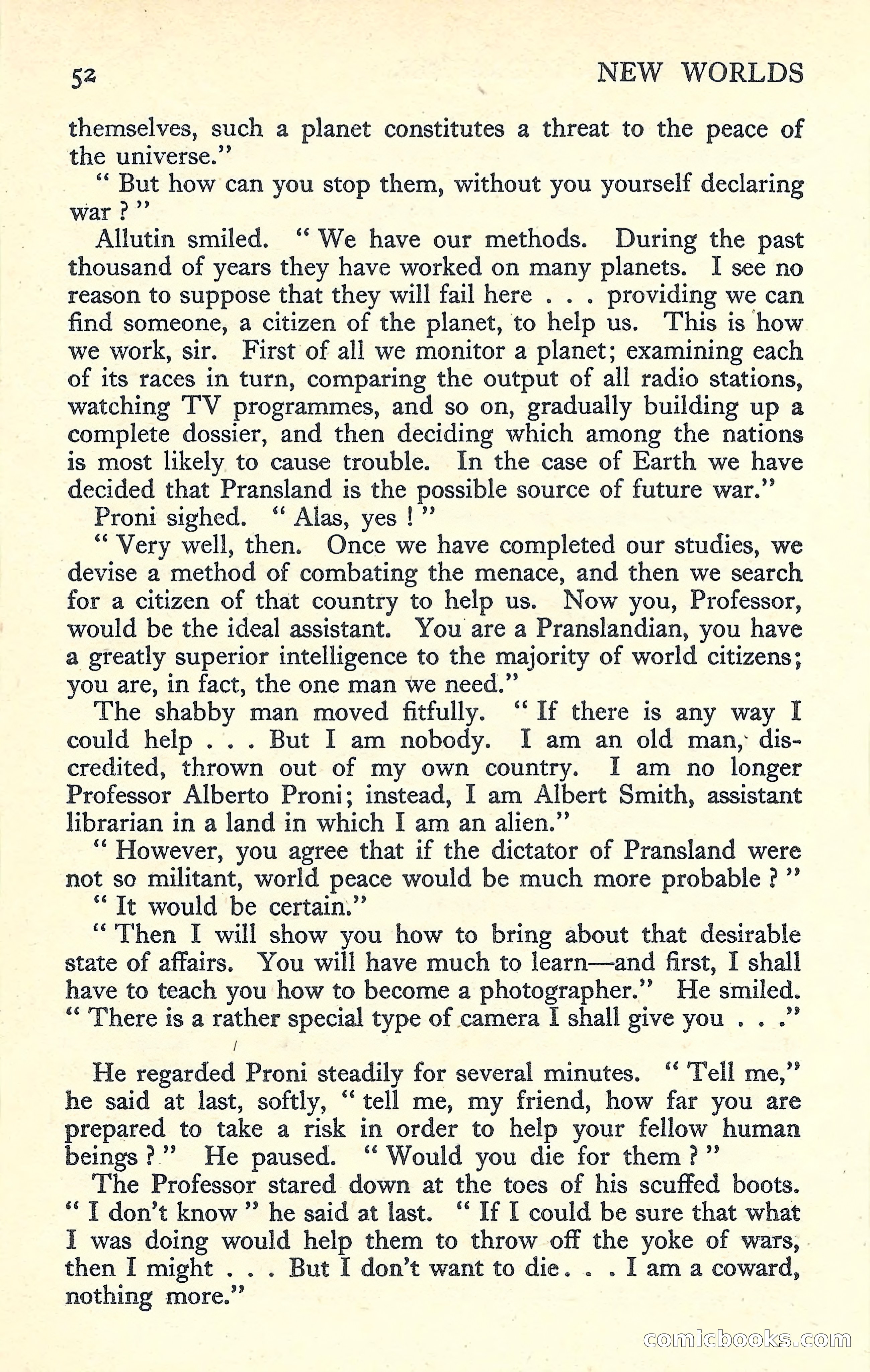 New Worlds Science Fiction No. 60 — page 54 of 132