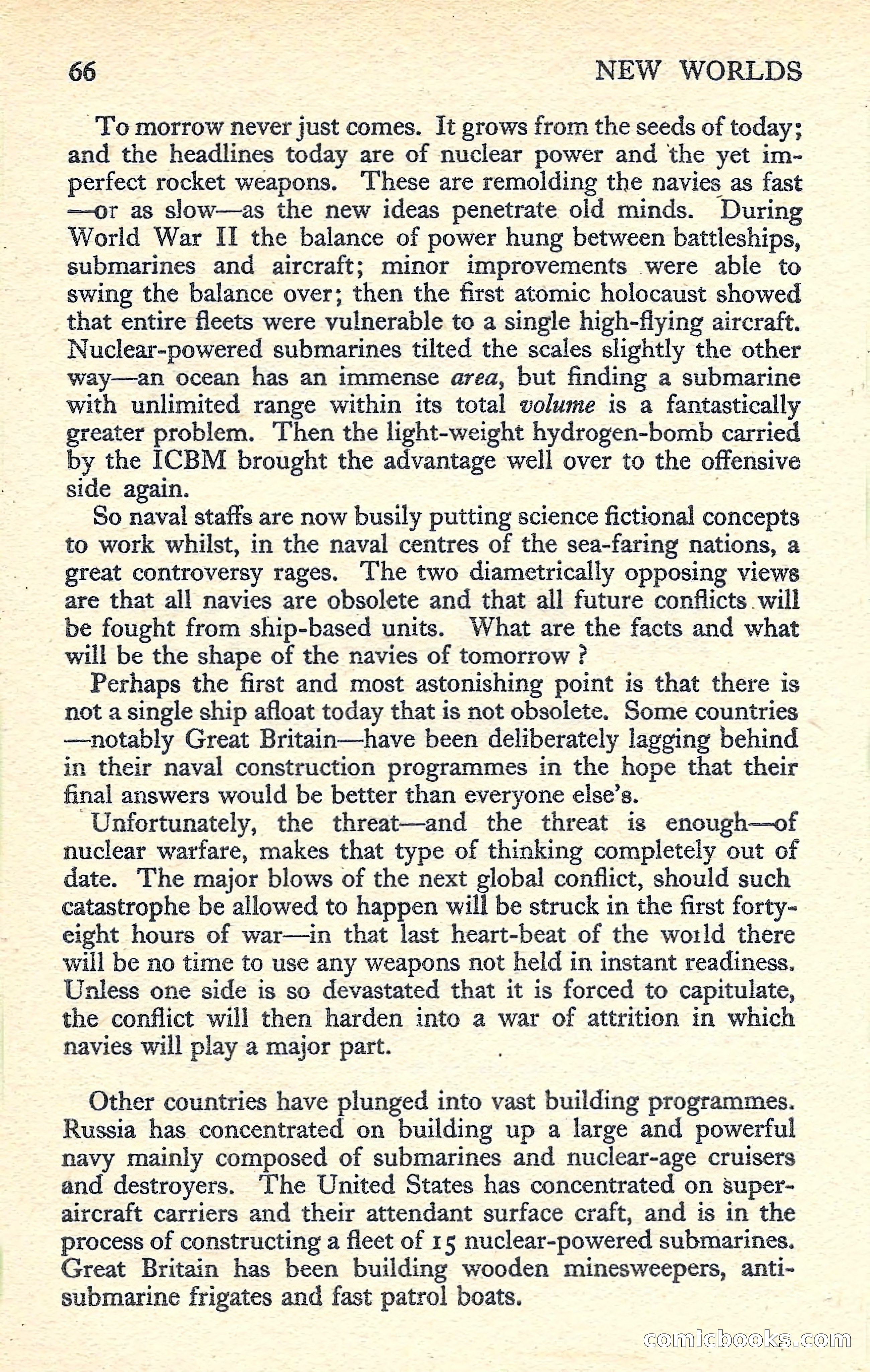 New Worlds Science Fiction No. 60 — page 68 of 132