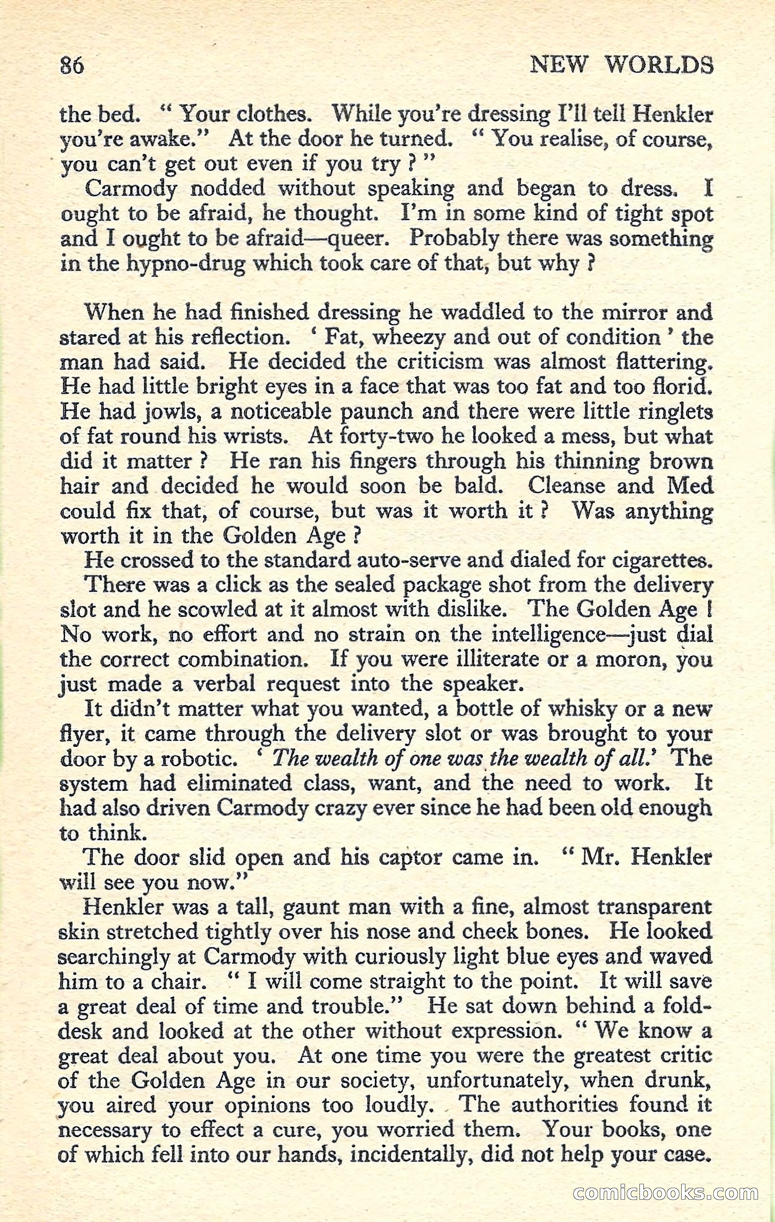 New Worlds Science Fiction No. 60 — page 88 of 132
