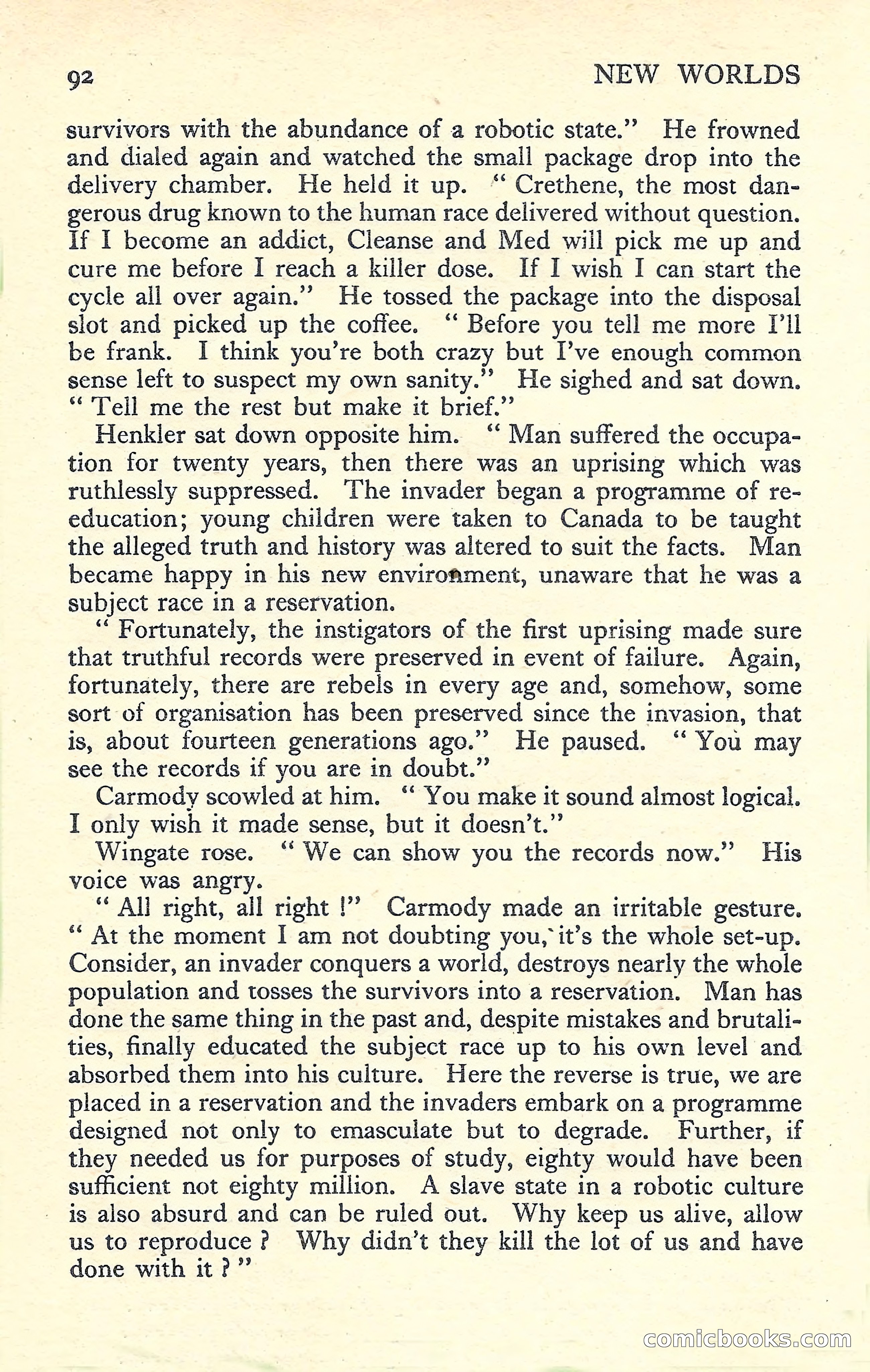 New Worlds Science Fiction No. 60 — page 94 of 132