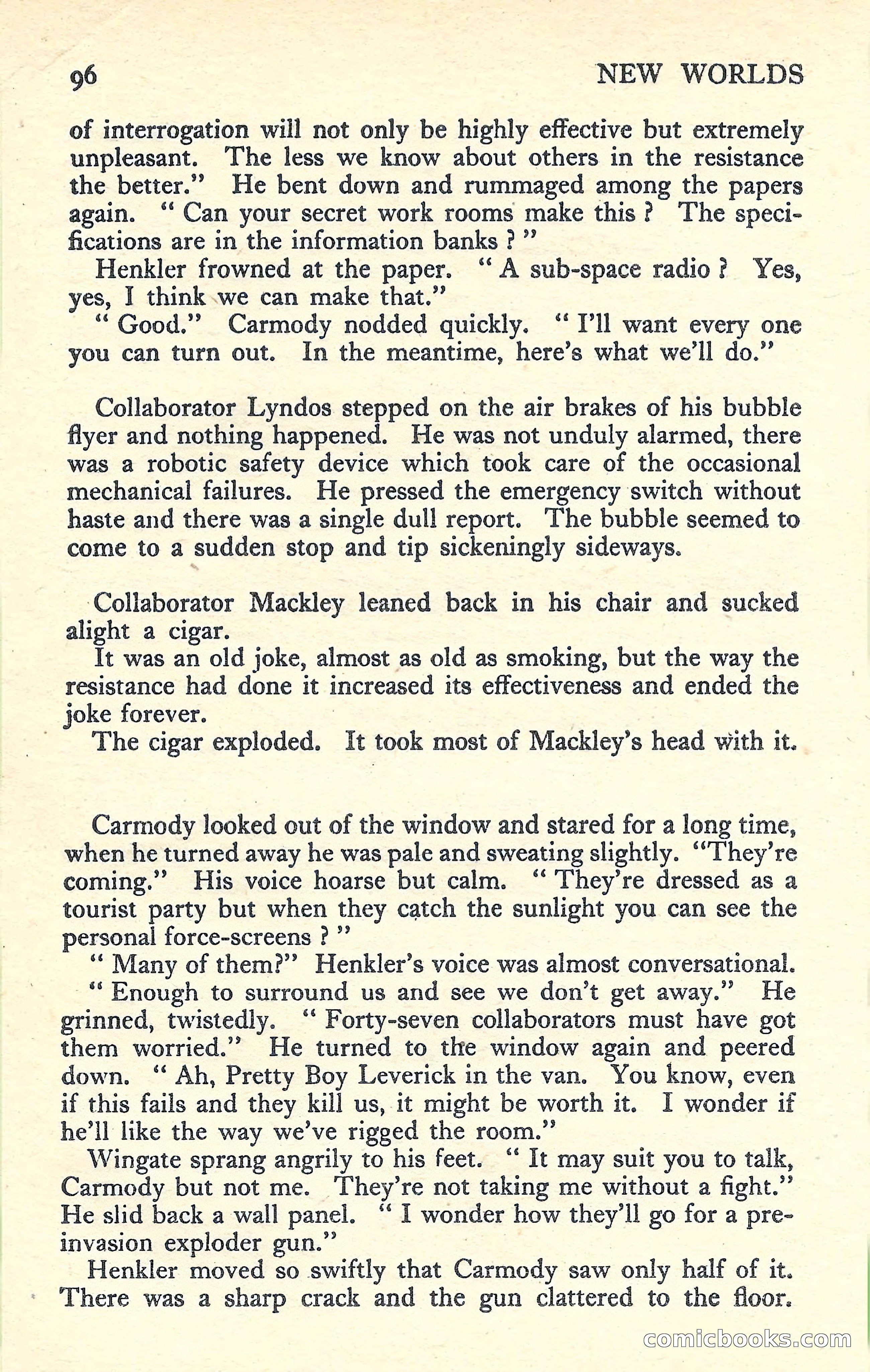 New Worlds Science Fiction No. 60 — page 98 of 132