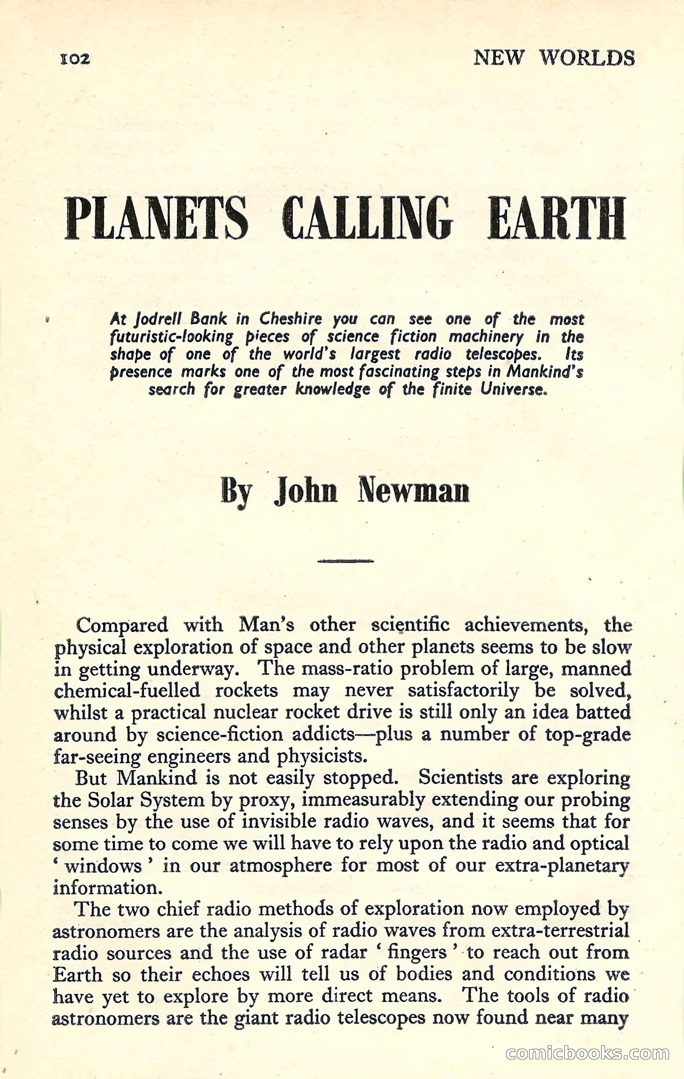 New Worlds Science Fiction No. 60 — page 104 of 132