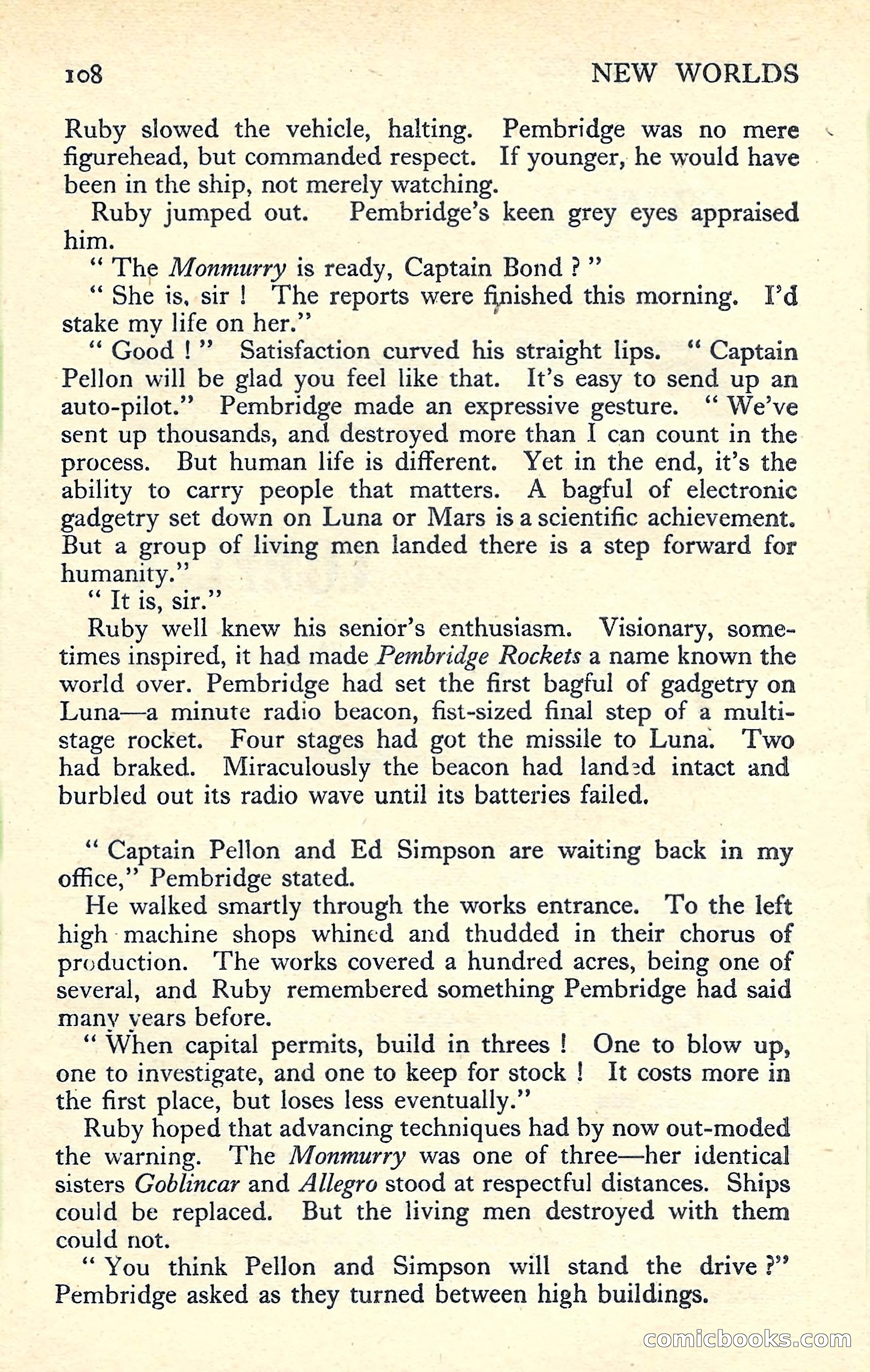 New Worlds Science Fiction No. 60 — page 110 of 132