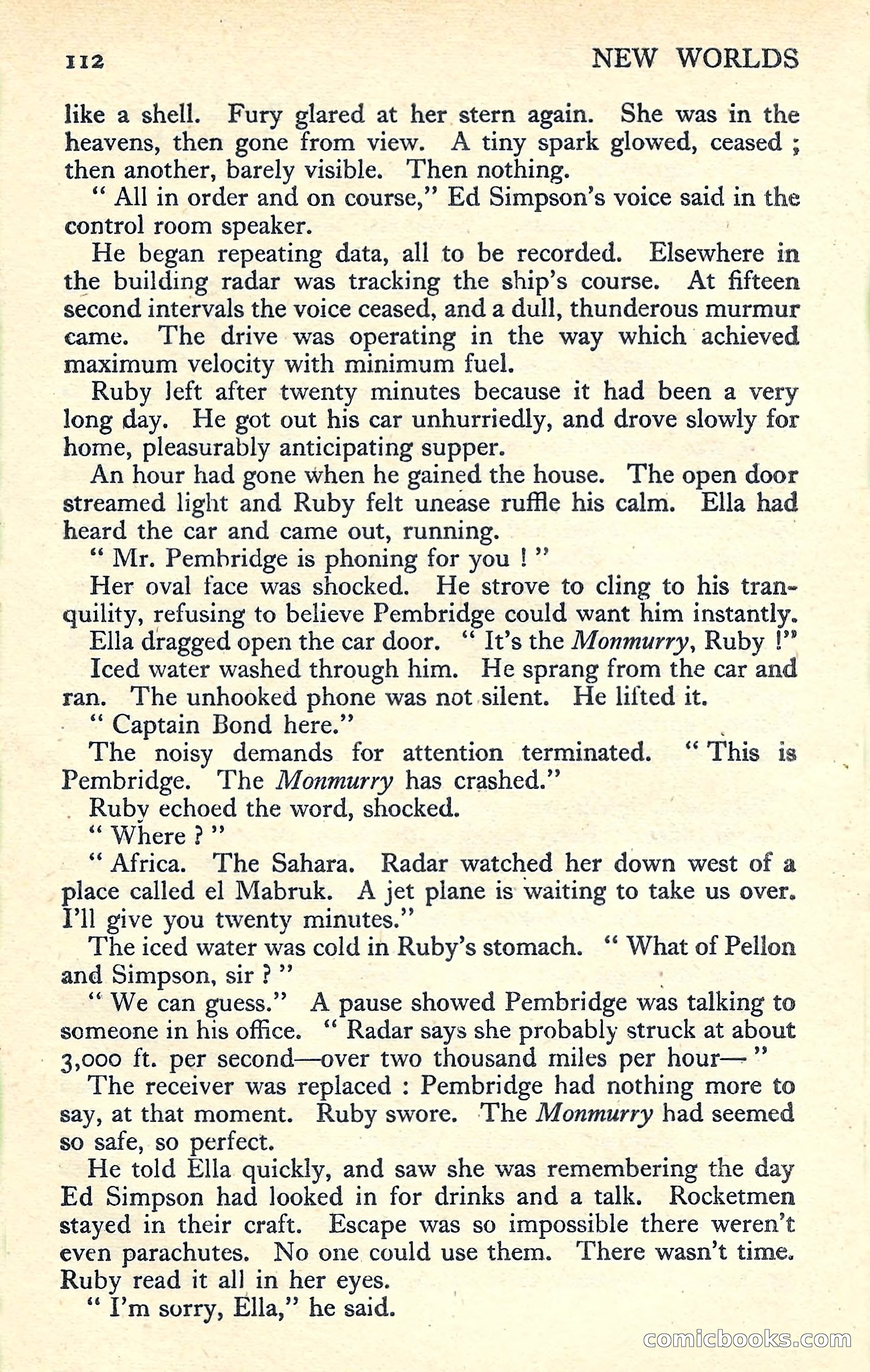 New Worlds Science Fiction No. 60 — page 114 of 132