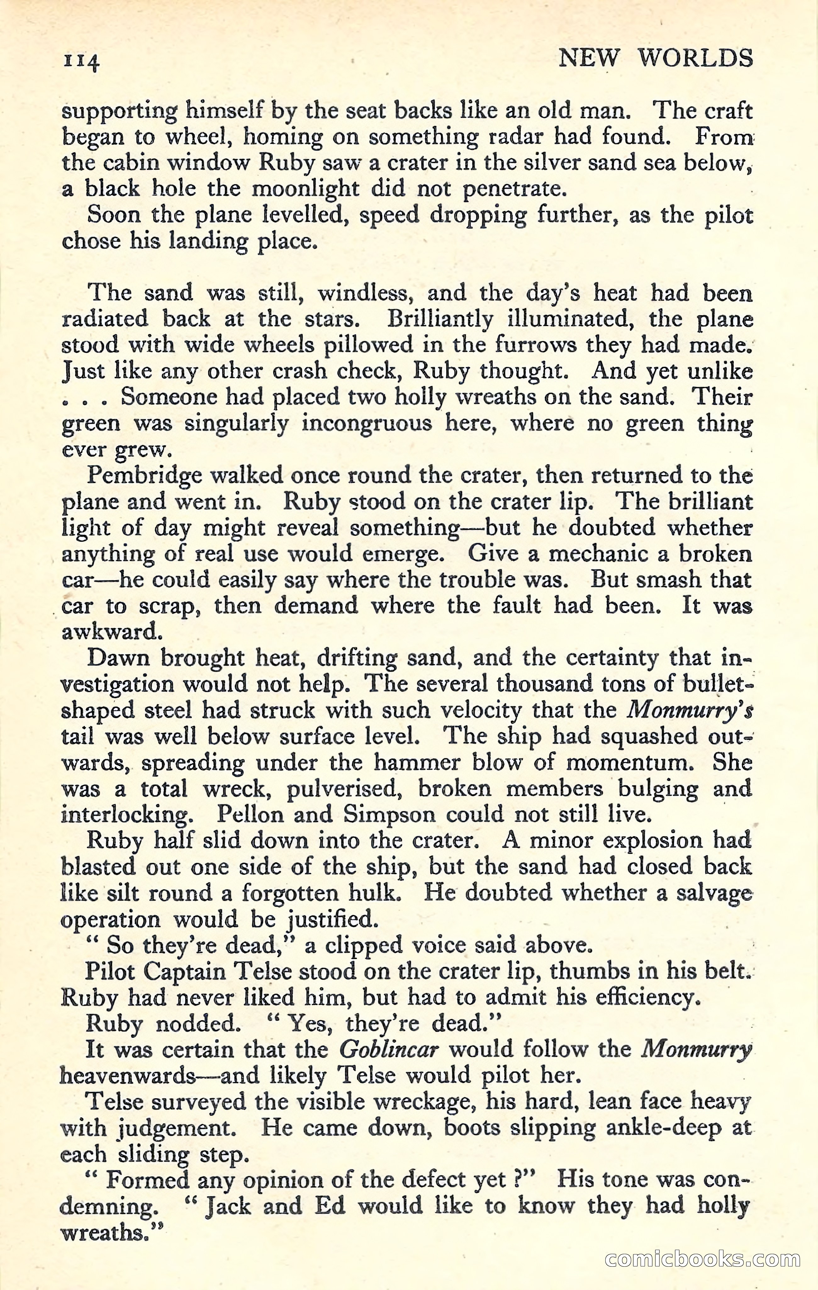 New Worlds Science Fiction No. 60 — page 116 of 132