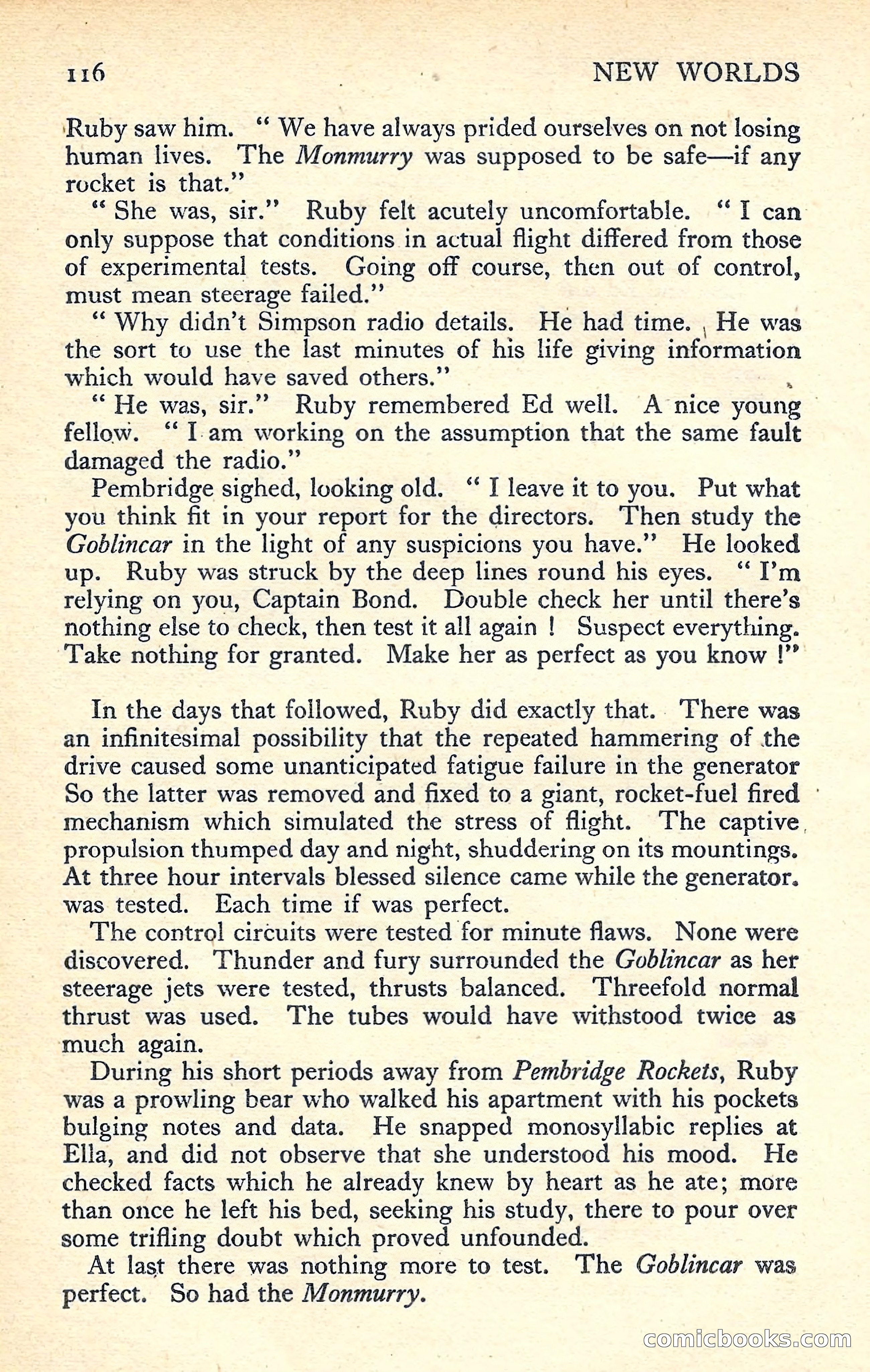 New Worlds Science Fiction No. 60 — page 118 of 132